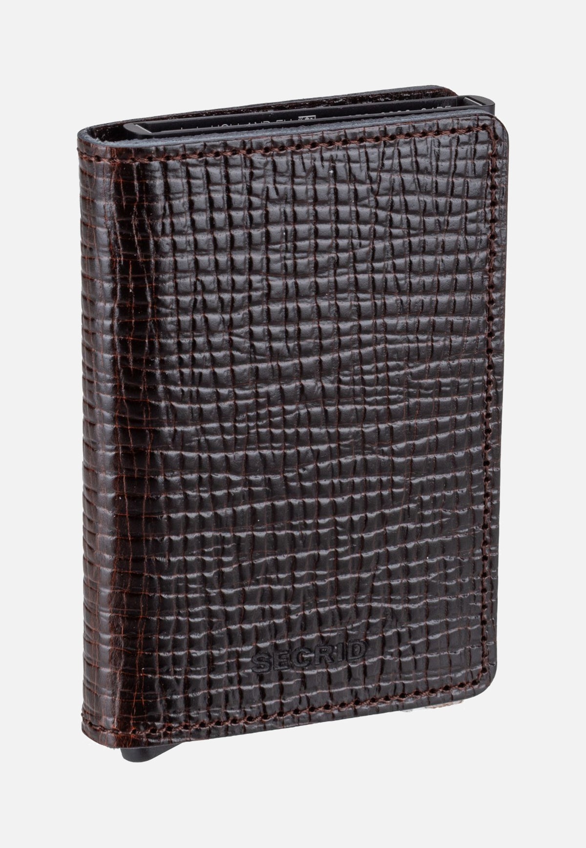 Secrid Slimwallet Palmellato Brown Portemonnaie