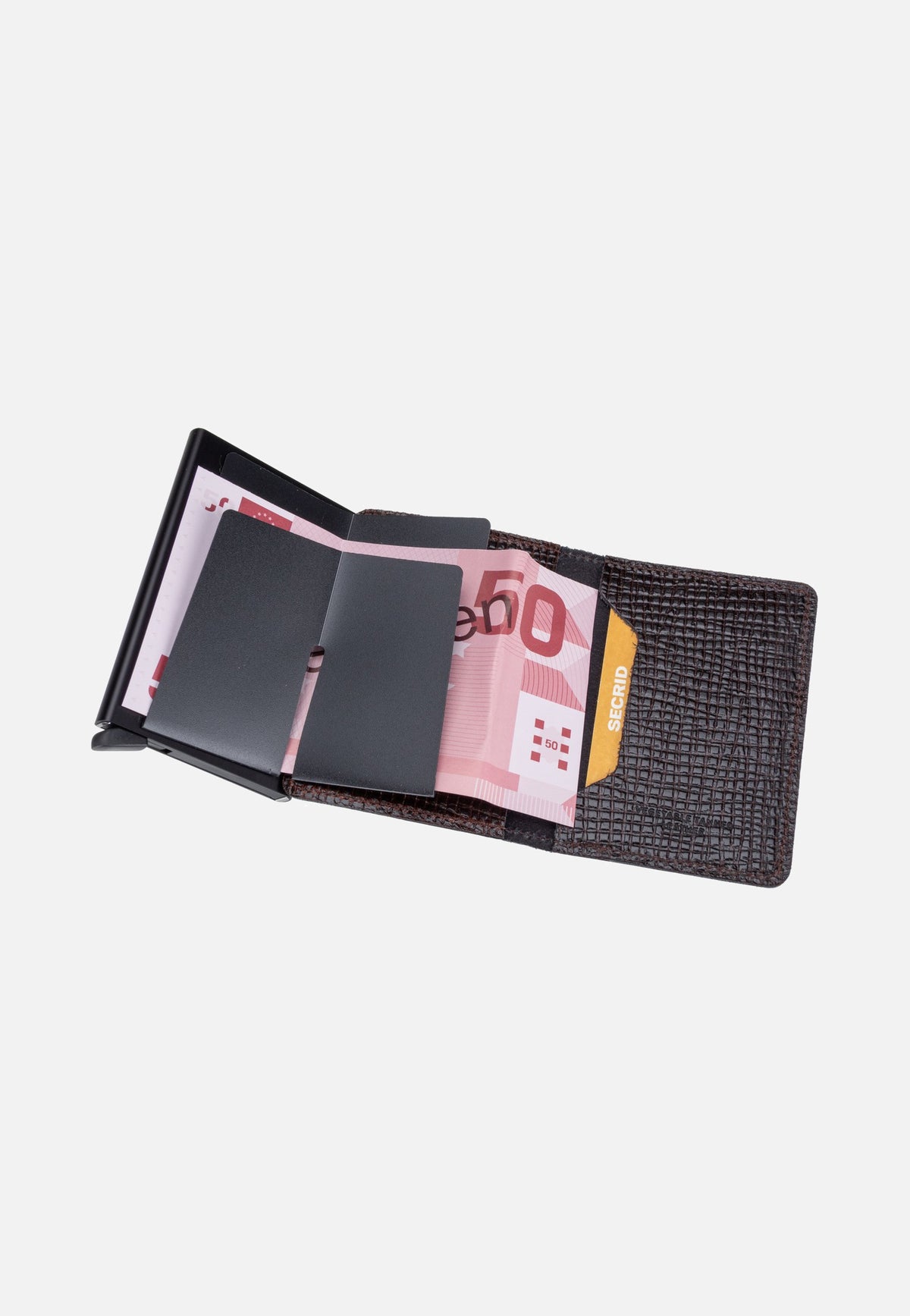 Secrid Slimwallet Palmellato Brown Portemonnaie