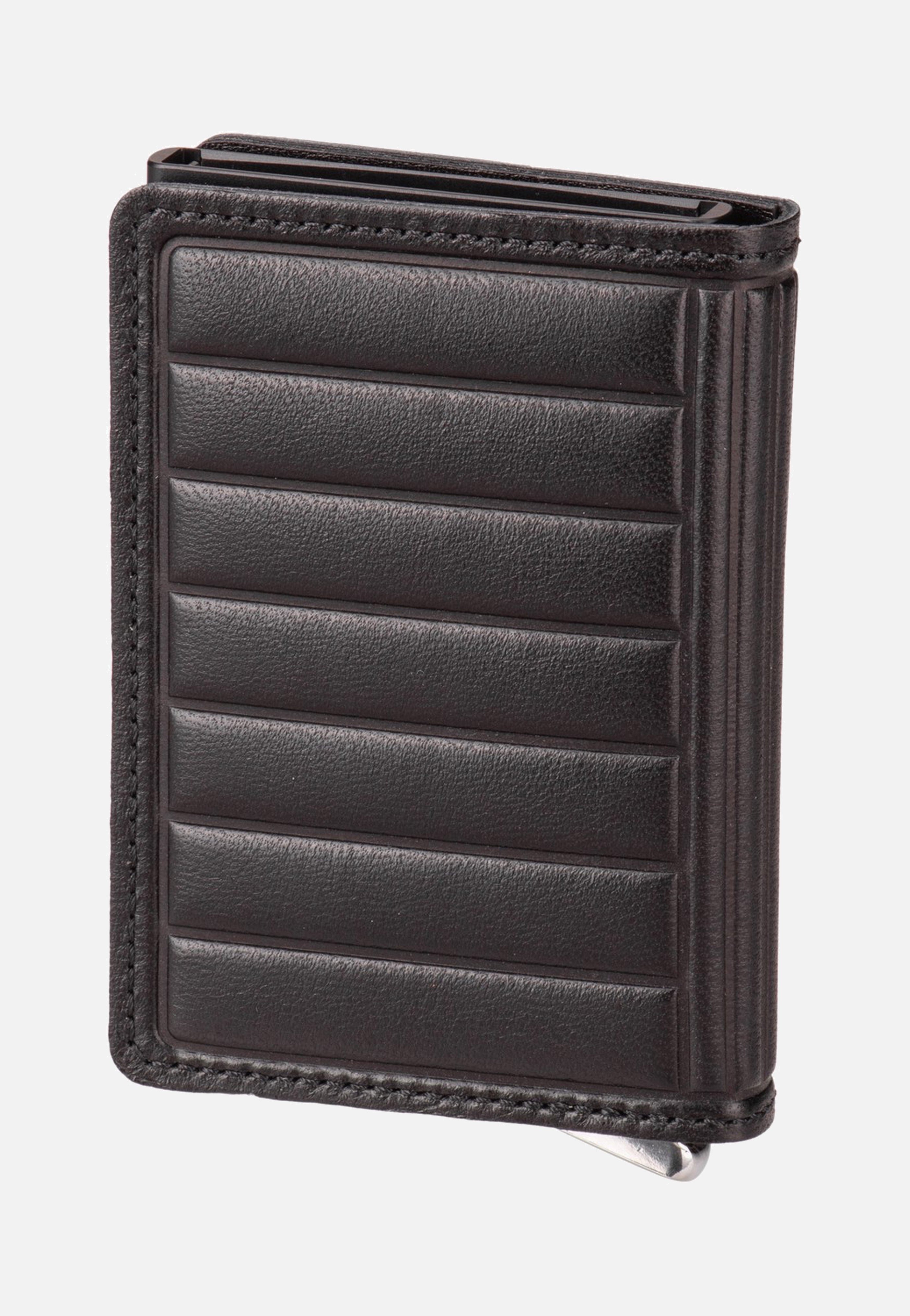 Secrid - Slimwallet Emboss Lines Black+ - Wallet | Neutral-Image