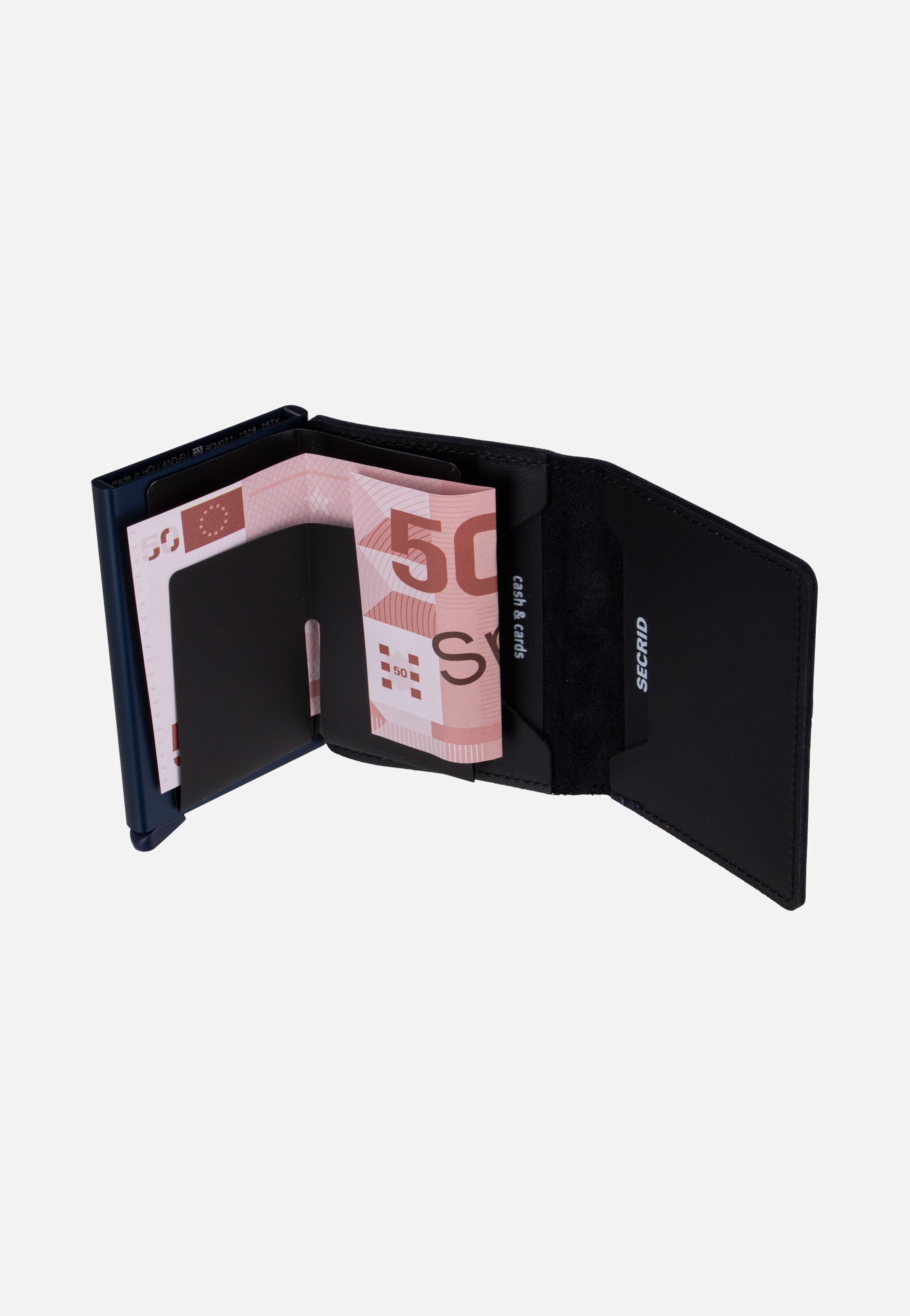 Secrid Slimwallet Original Black-Navy Portemonnaie