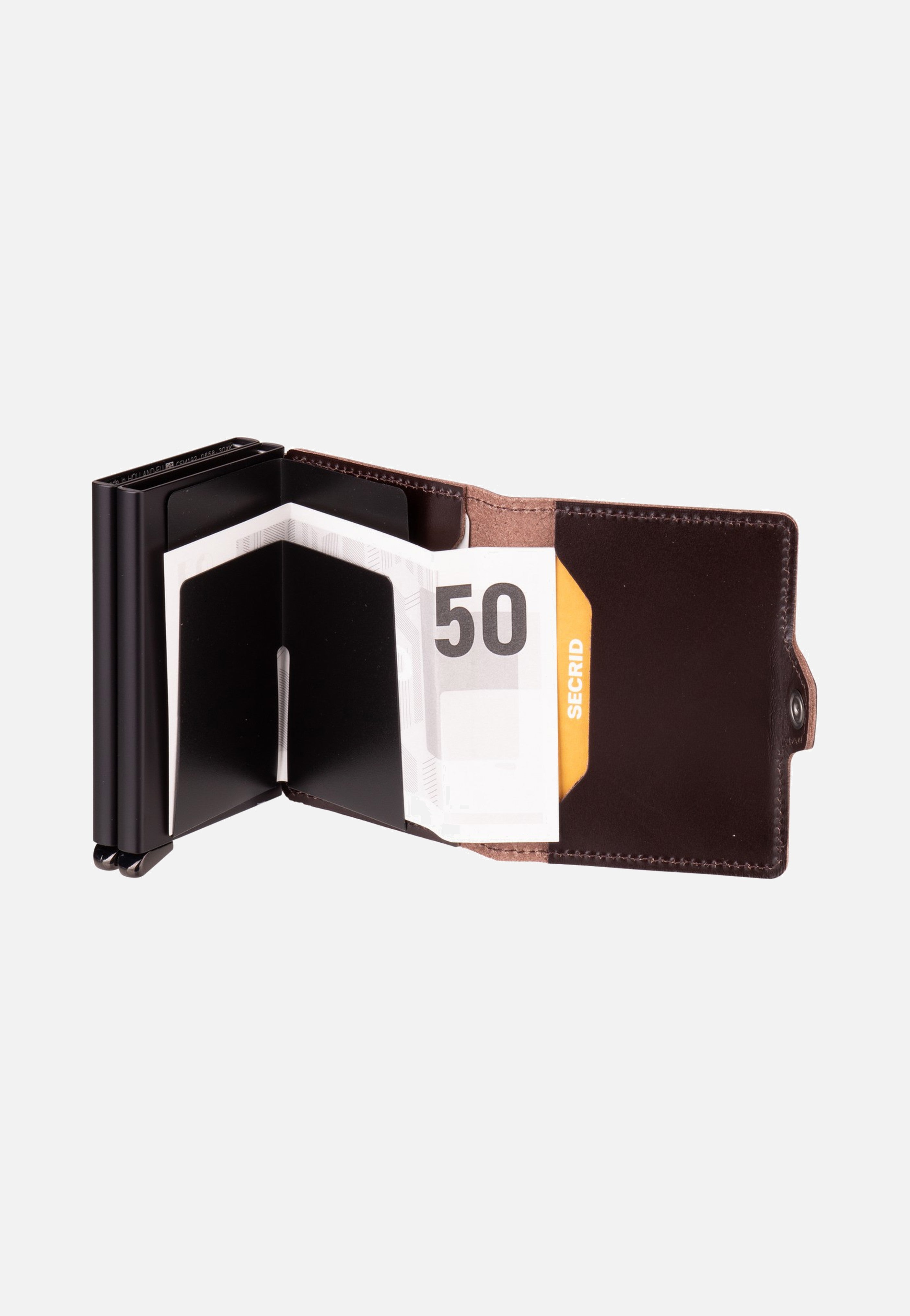 Secrid Twinwallet Dusk Dark Brown+ Portemonnaie