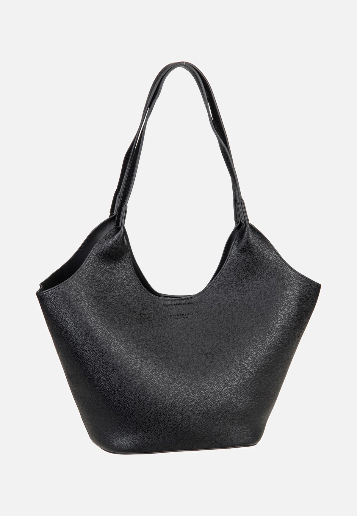 Seidenfelt Nelma Tulip Shopper Black Shopper