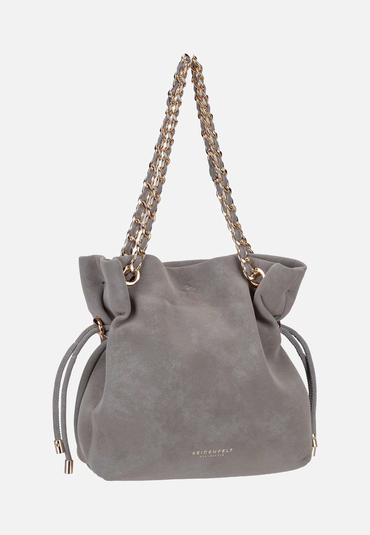 Seidenfelt Rena Handbag Grey Hobo Bag