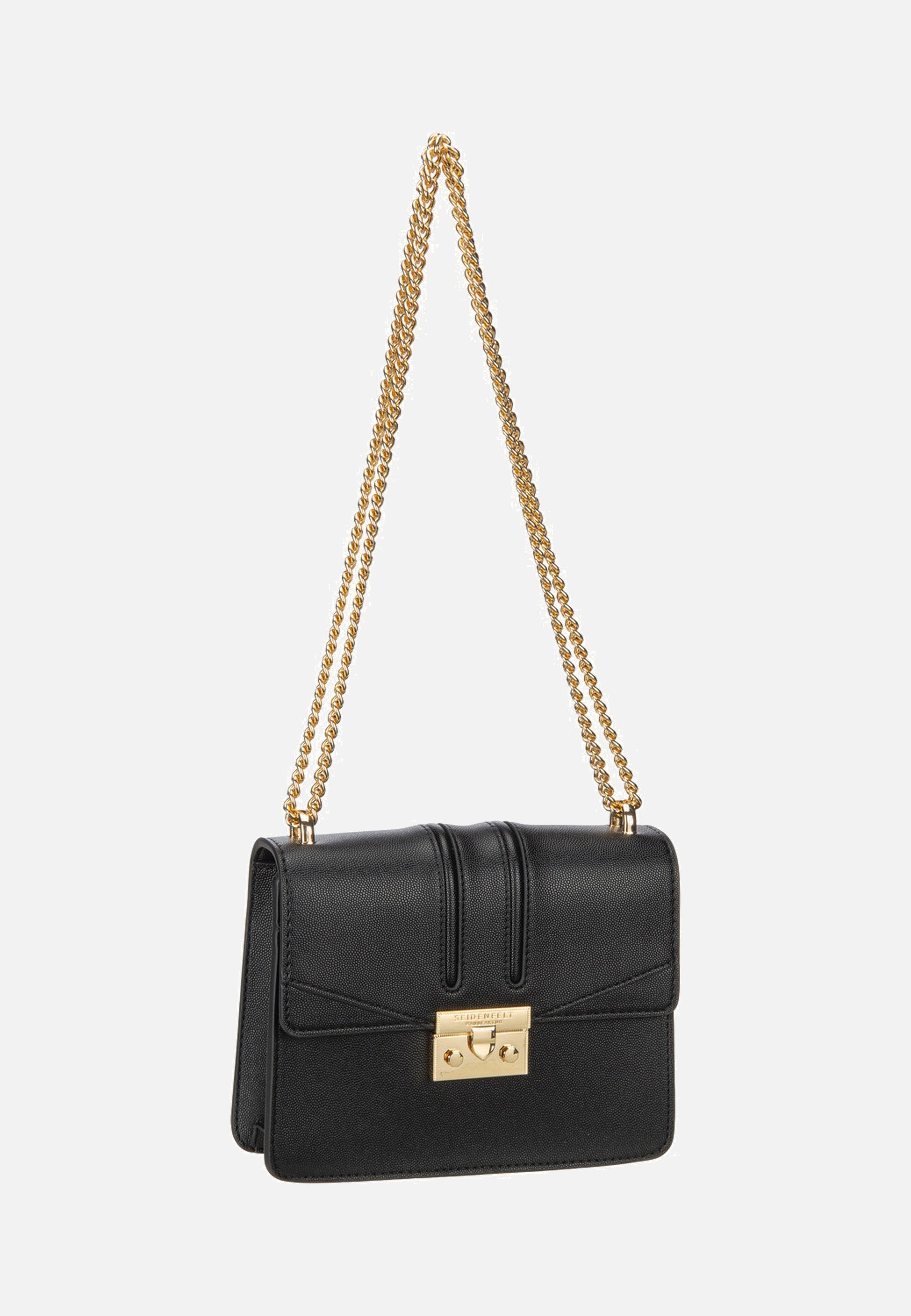 Seidenfelt Roros Black/Gold Evening Bag