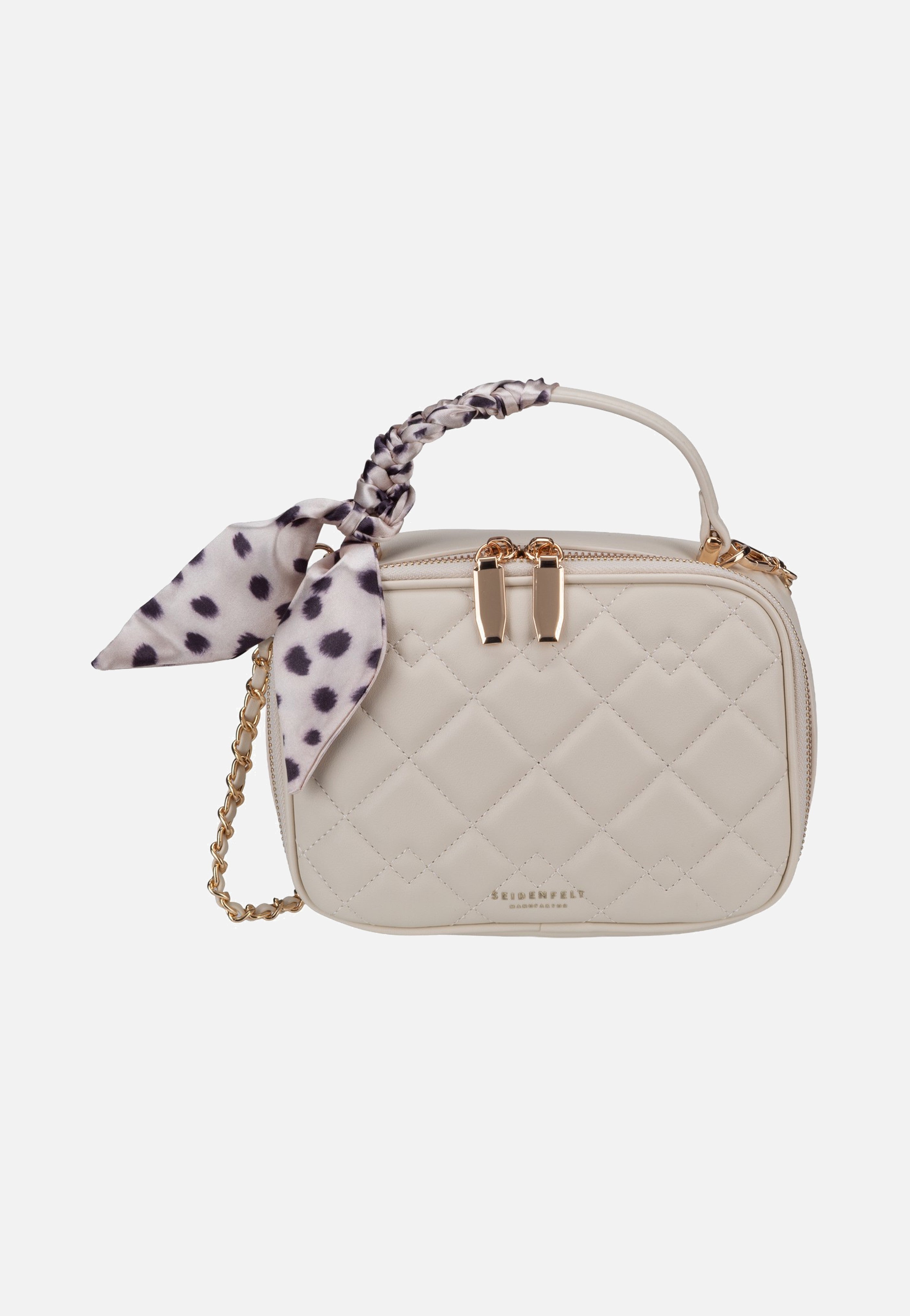 Seidenfelt Sande Case Beige Shoulder Bag