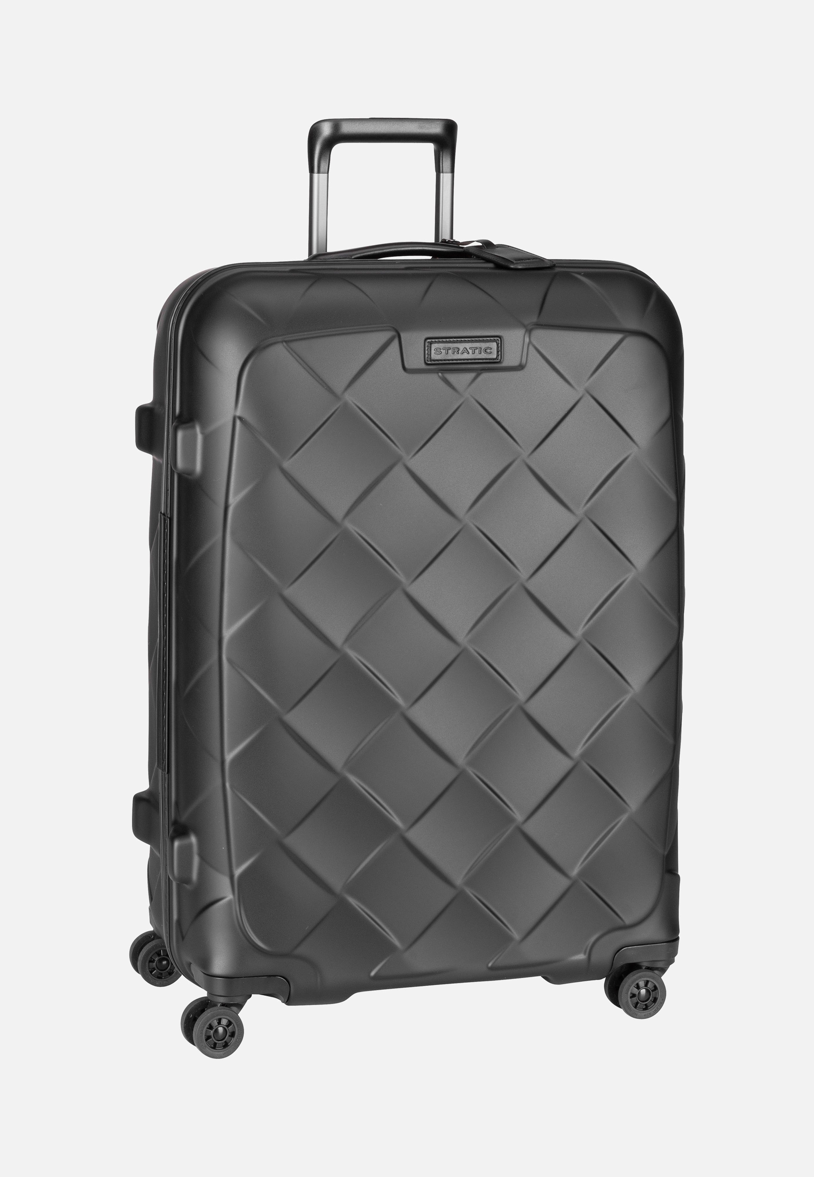 Stratic - Leather & More Trolley L Matt Black - Suitcase | Neutral-Image