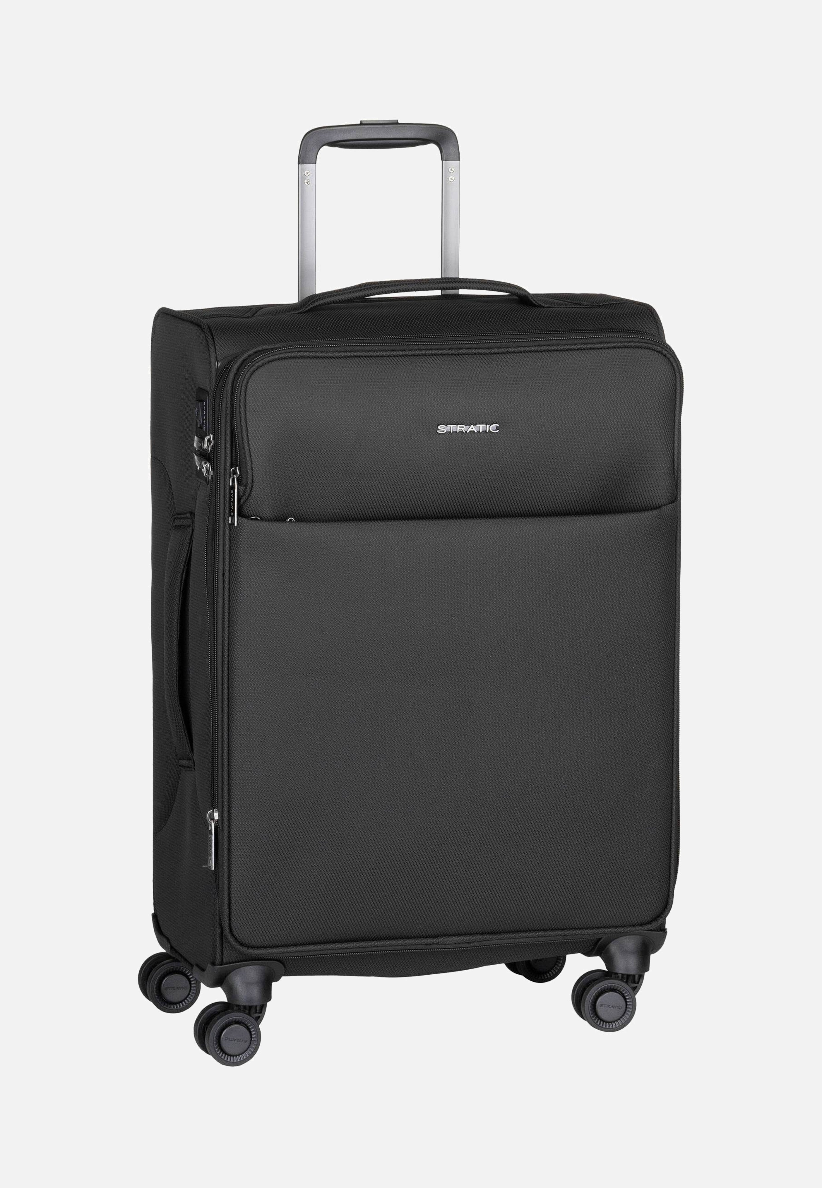 Stratic - Stratic Light+ Trolley M Black - Suitcase | Neutral-Image