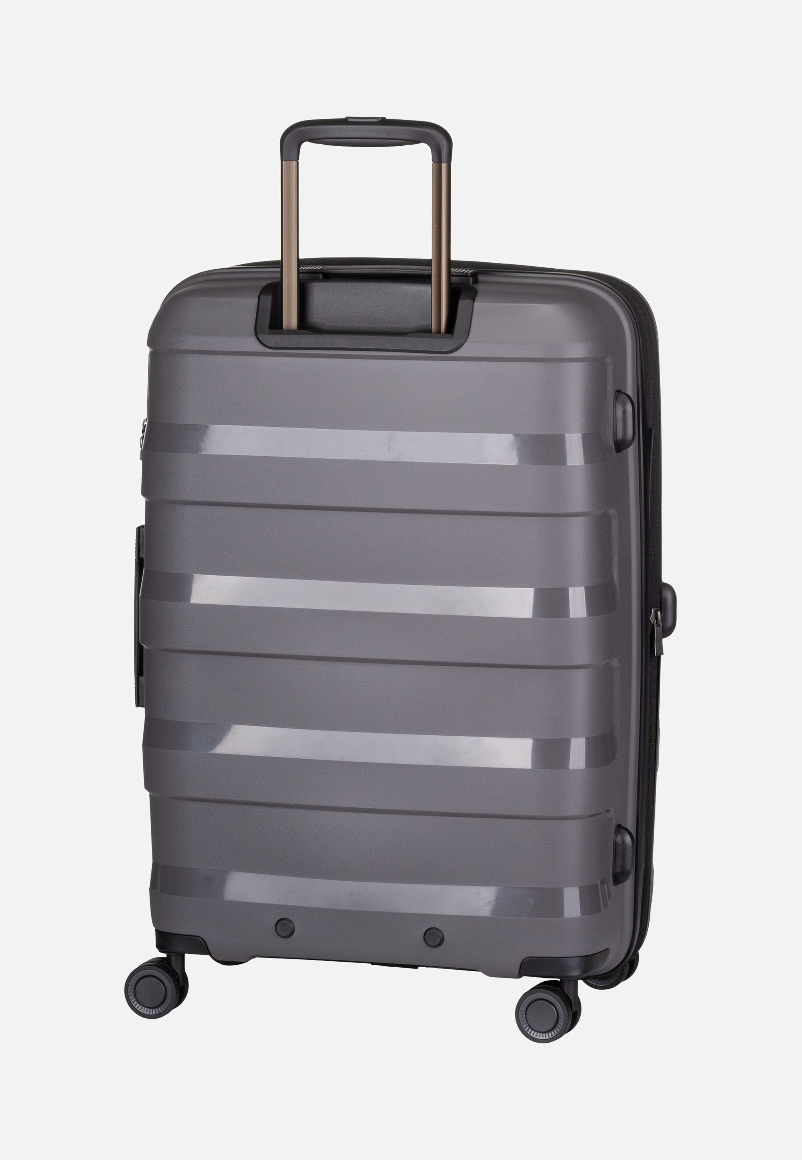 Stratic - Straw+ Trolley M Dark Grey - Suitcase | Neutral-Image