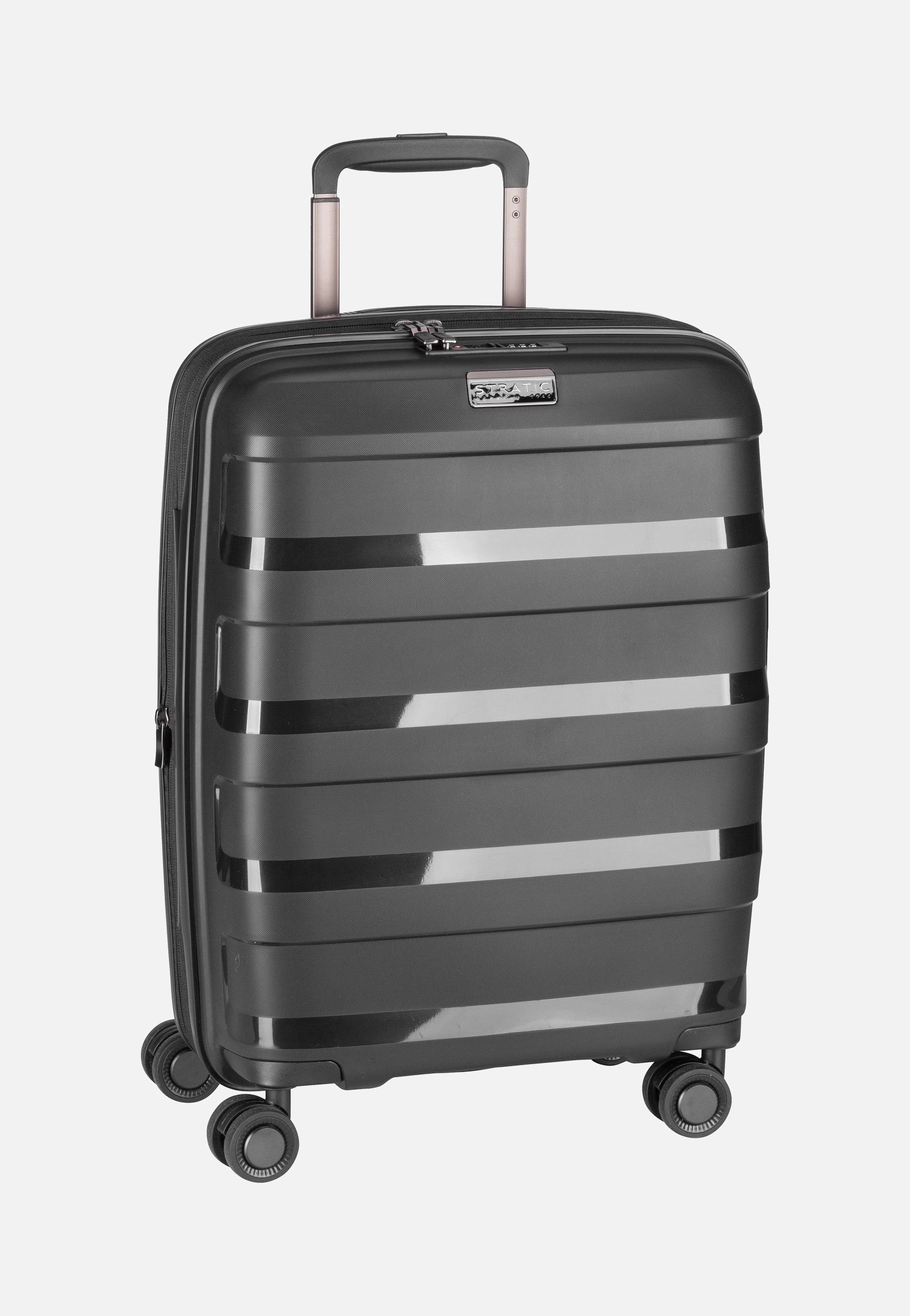 Stratic - Straw+ Trolley S Black - Suitcase | Neutral-Image
