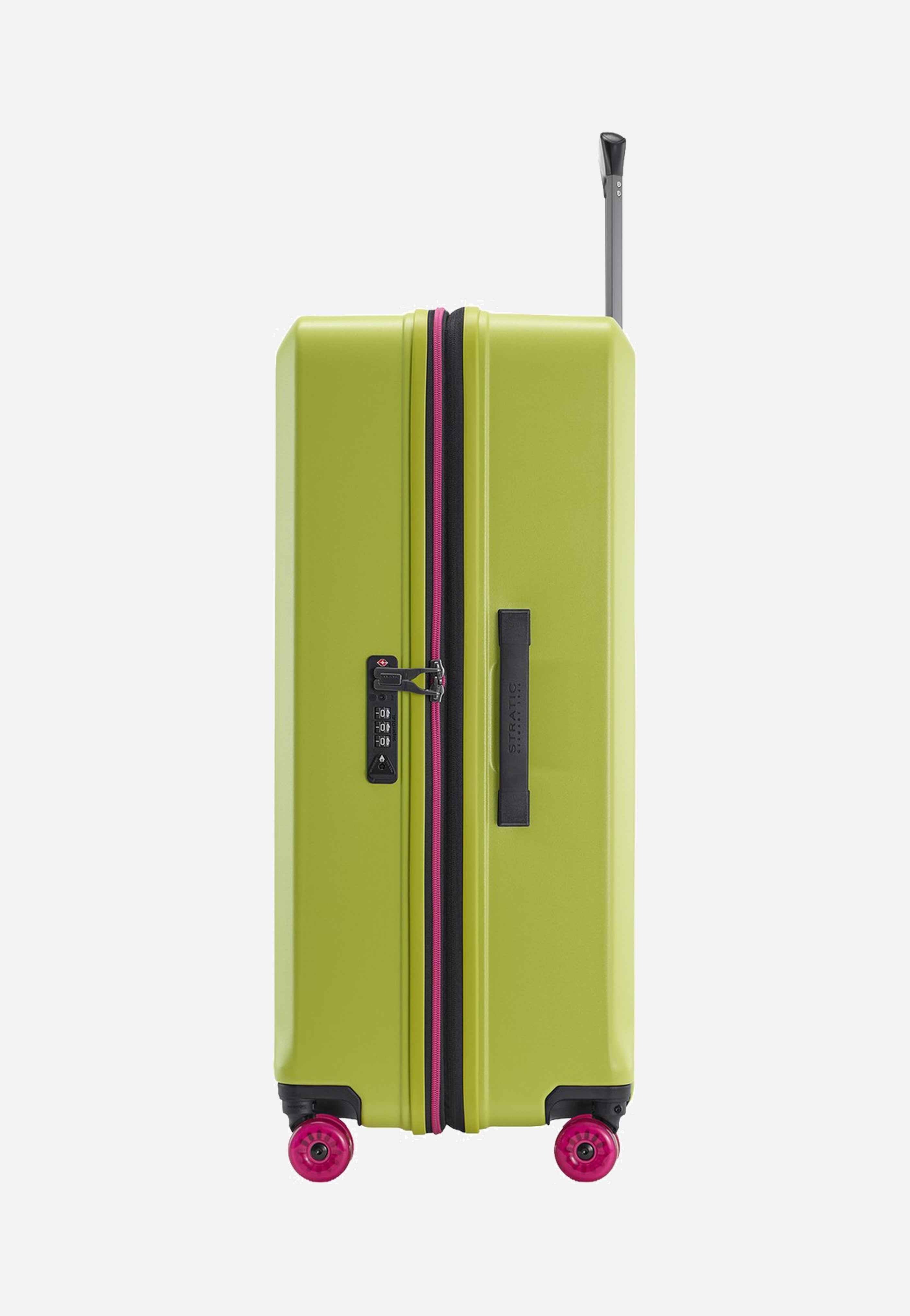 Stratic Buzz Trolley L Lime Green Suitcase