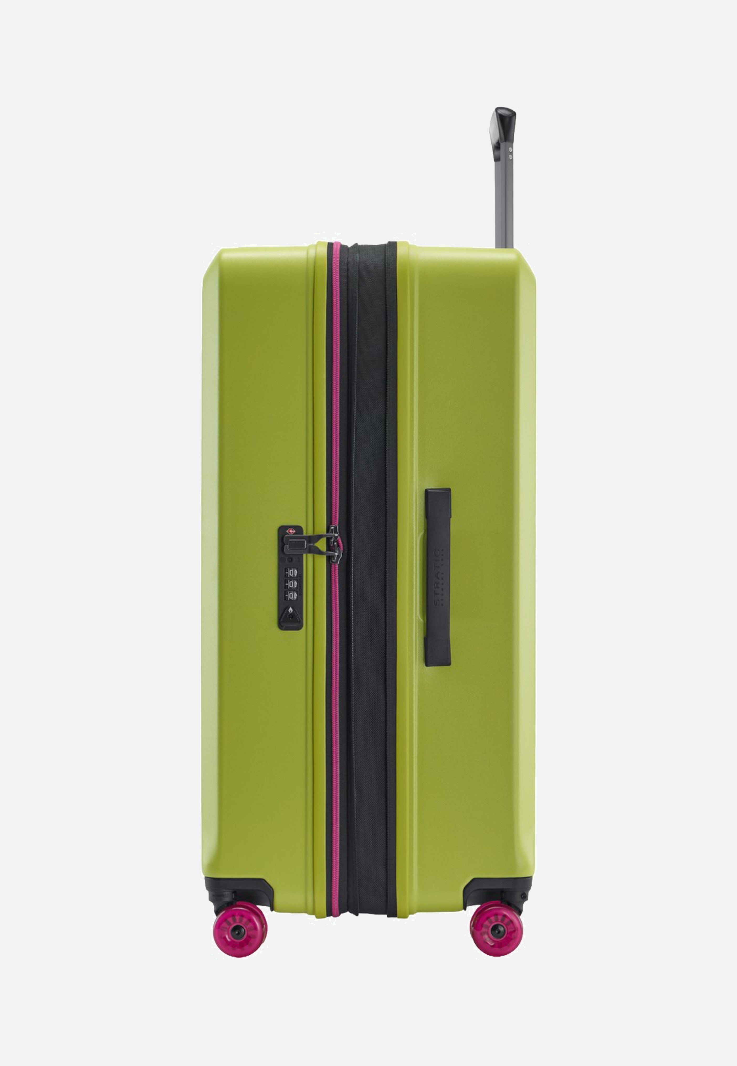 Stratic Buzz Trolley L Lime Green Suitcase