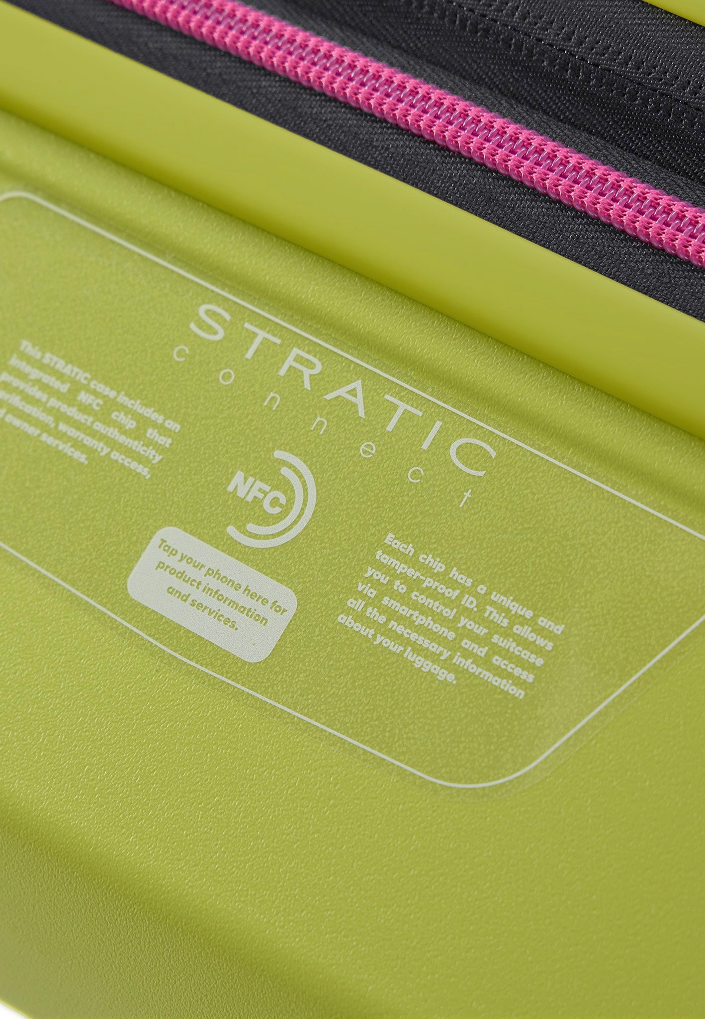 Stratic Buzz Trolley L Lime Green Suitcase
