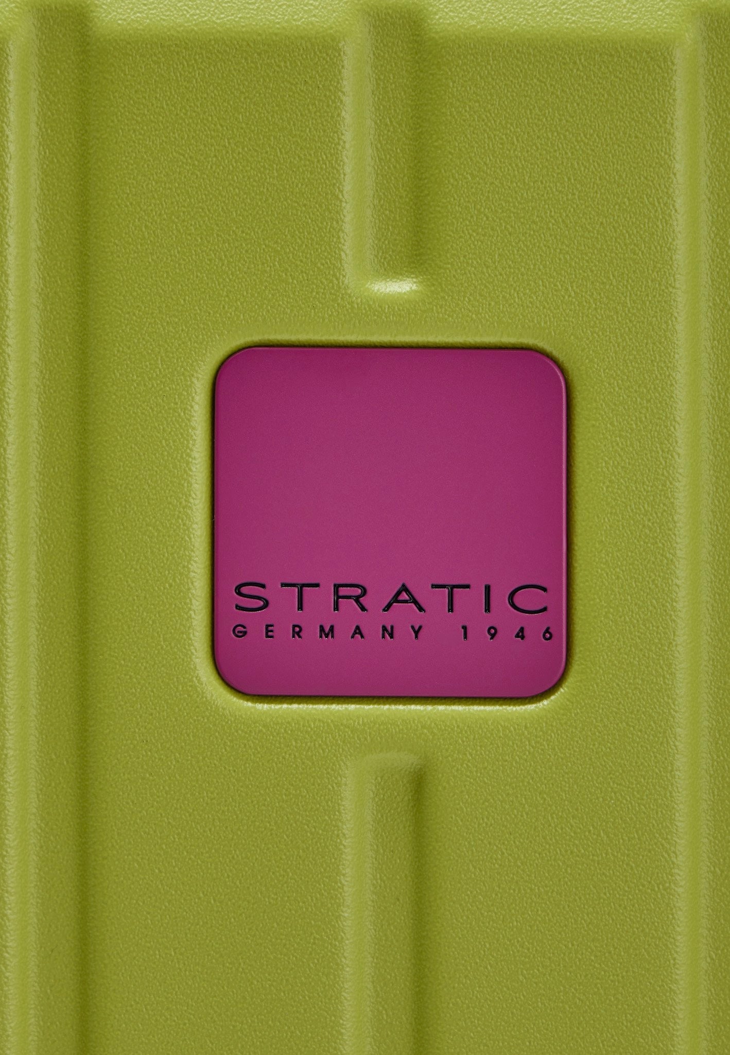 Stratic Buzz Trolley S Lime Green Suitcase