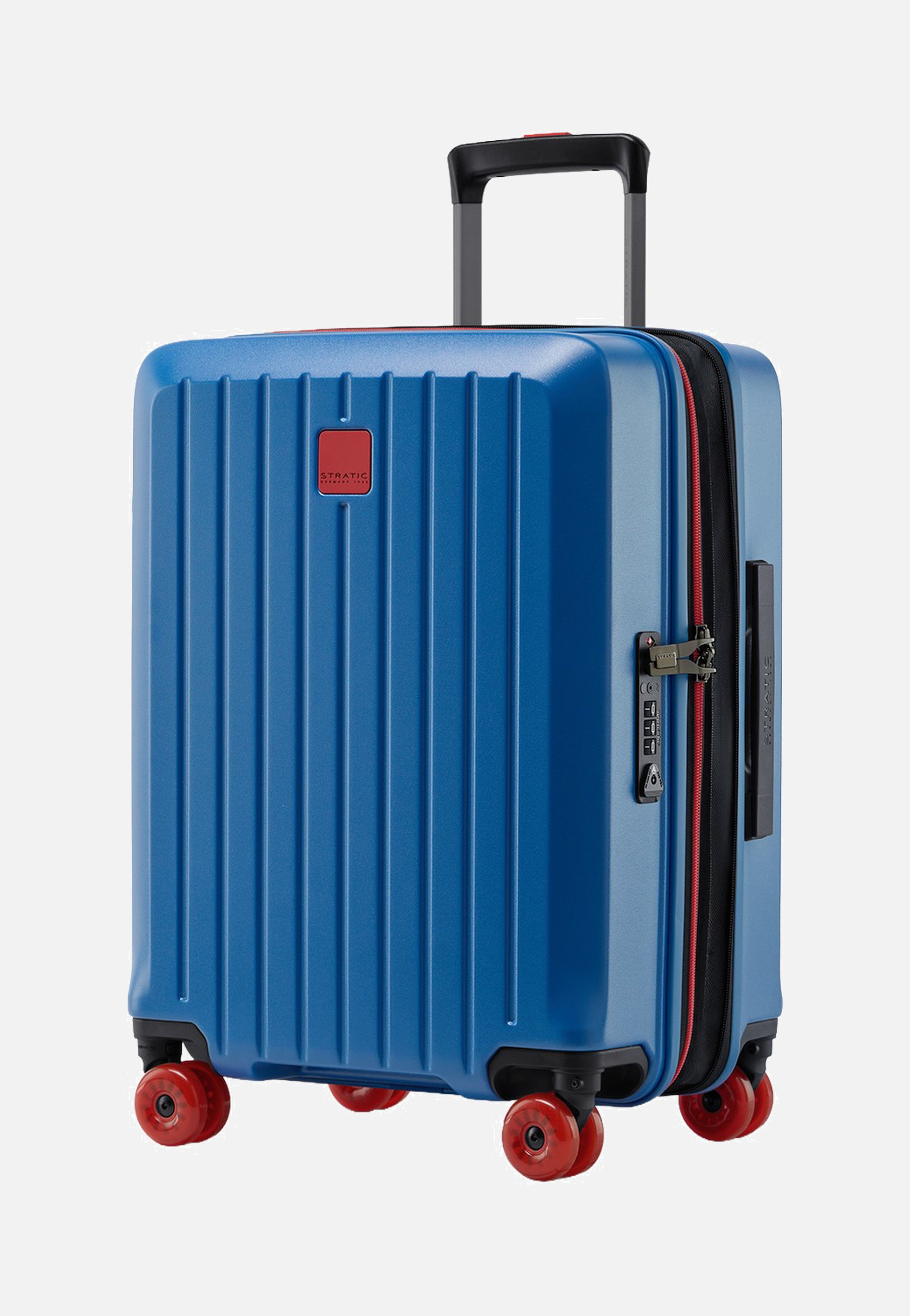 Stratic Buzz Trolley S Ocean Blue Suitcase
