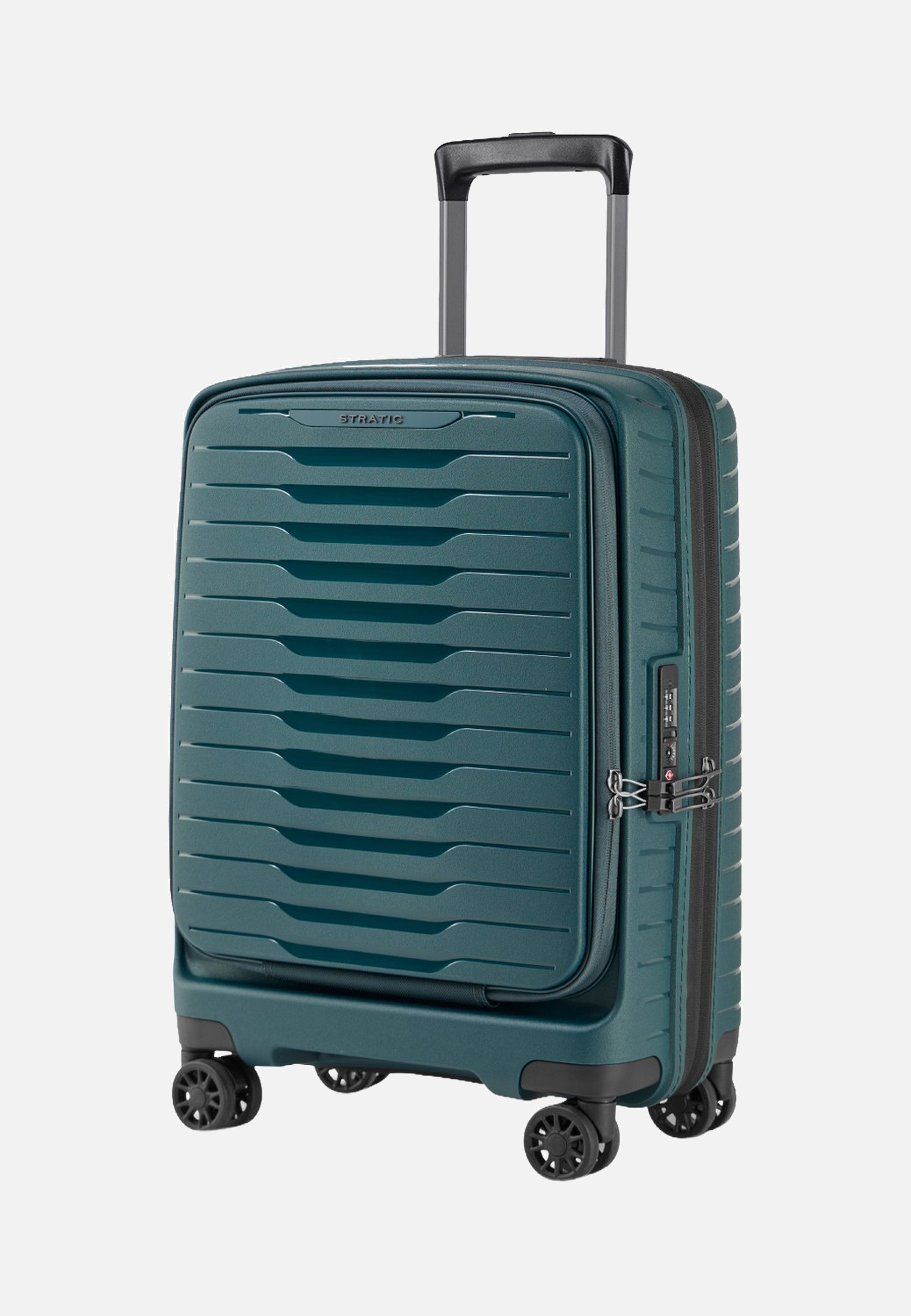 Stratic Novium ML Trolley S Petrol Suitcase
