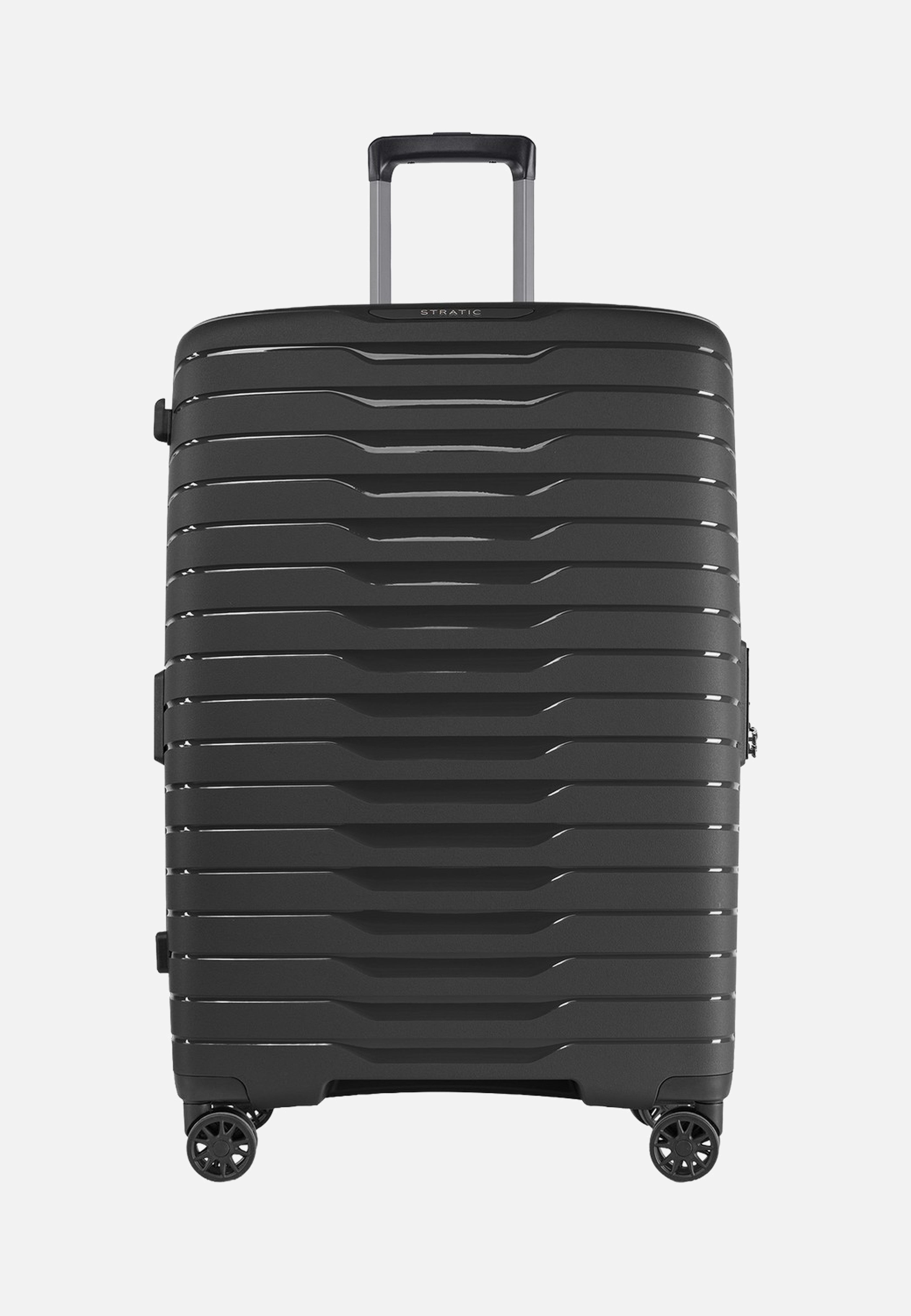 Stratic Novium SL Trolley L Black Suitcase