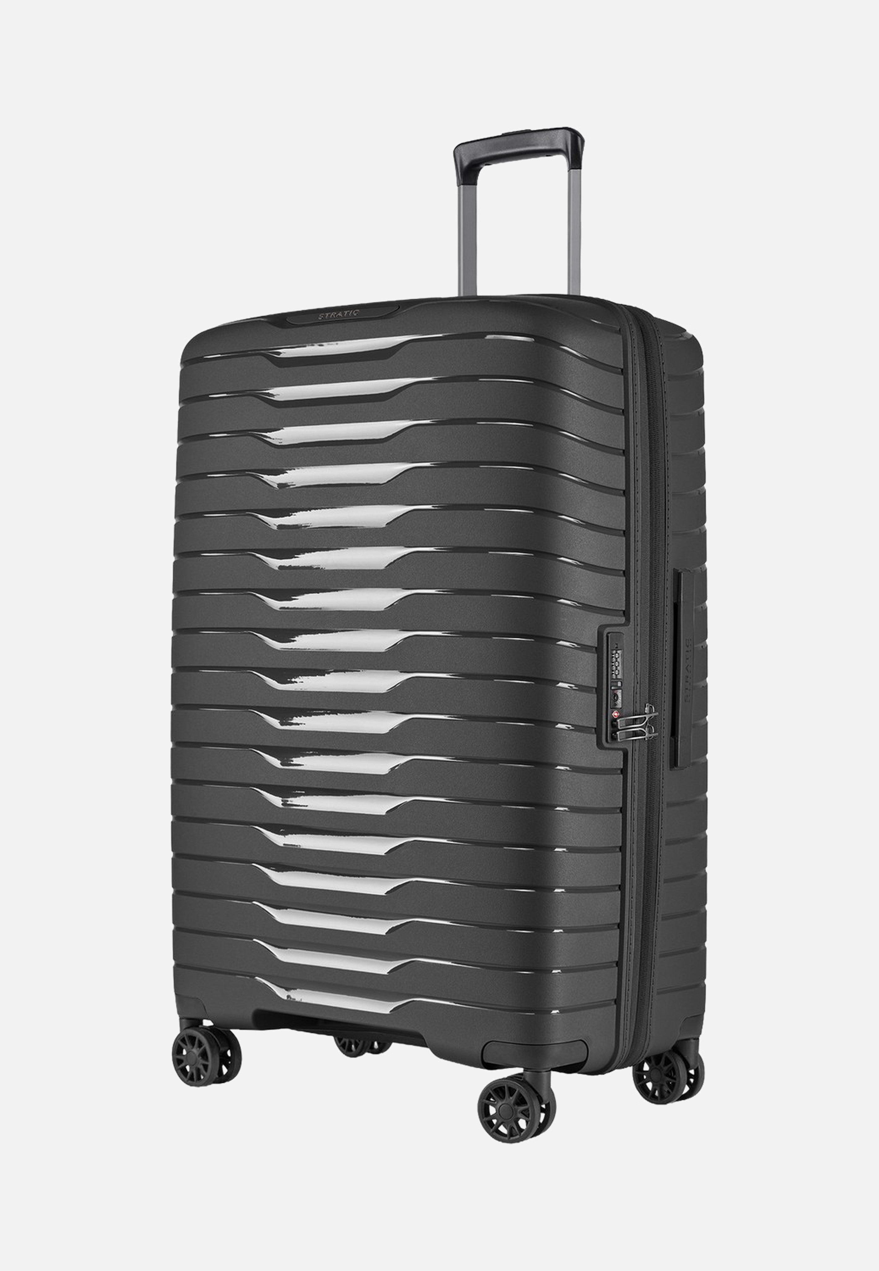 Stratic Novium SL Trolley L Black Suitcase