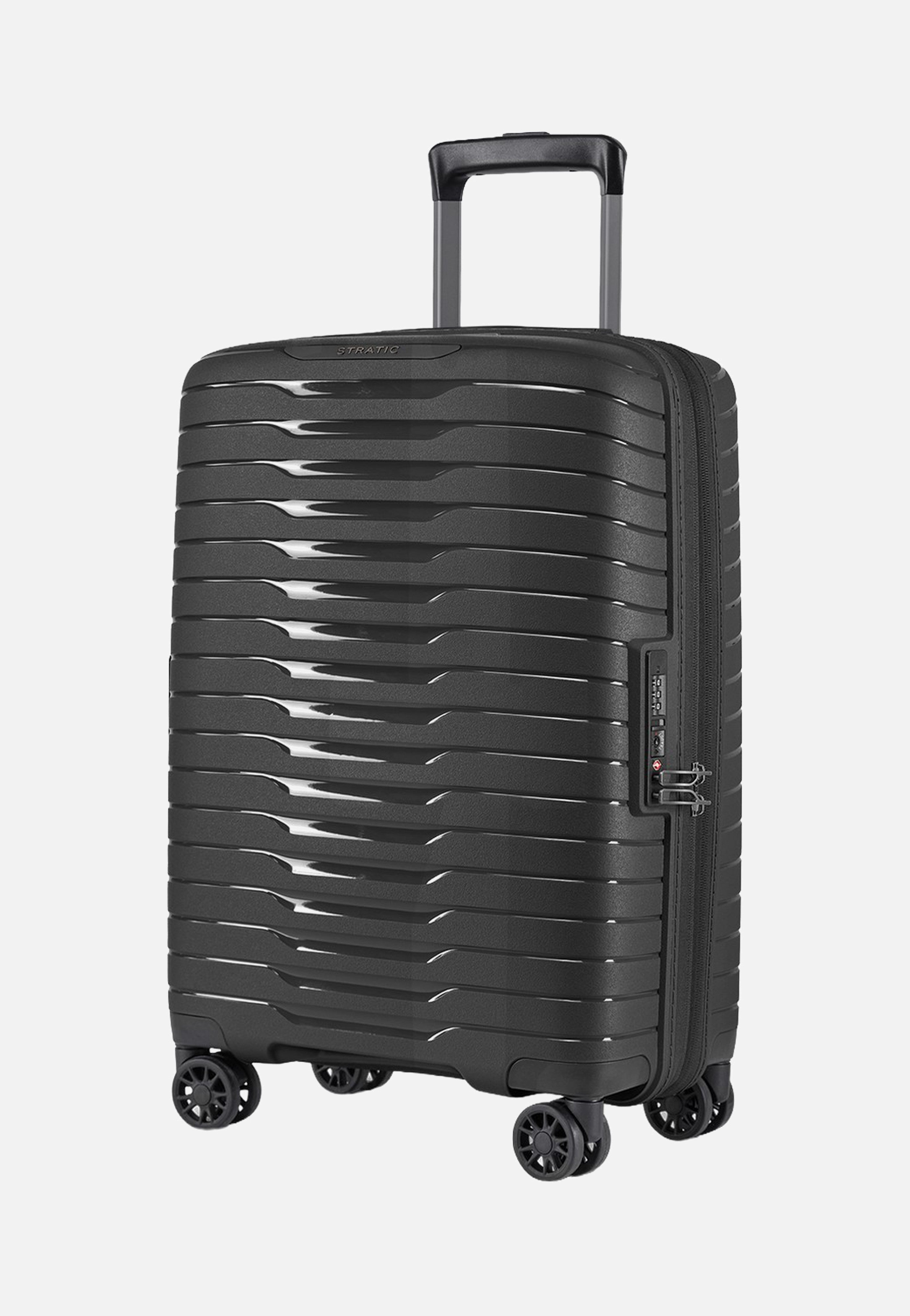 Stratic Novium SL Trolley S Black Suitcase