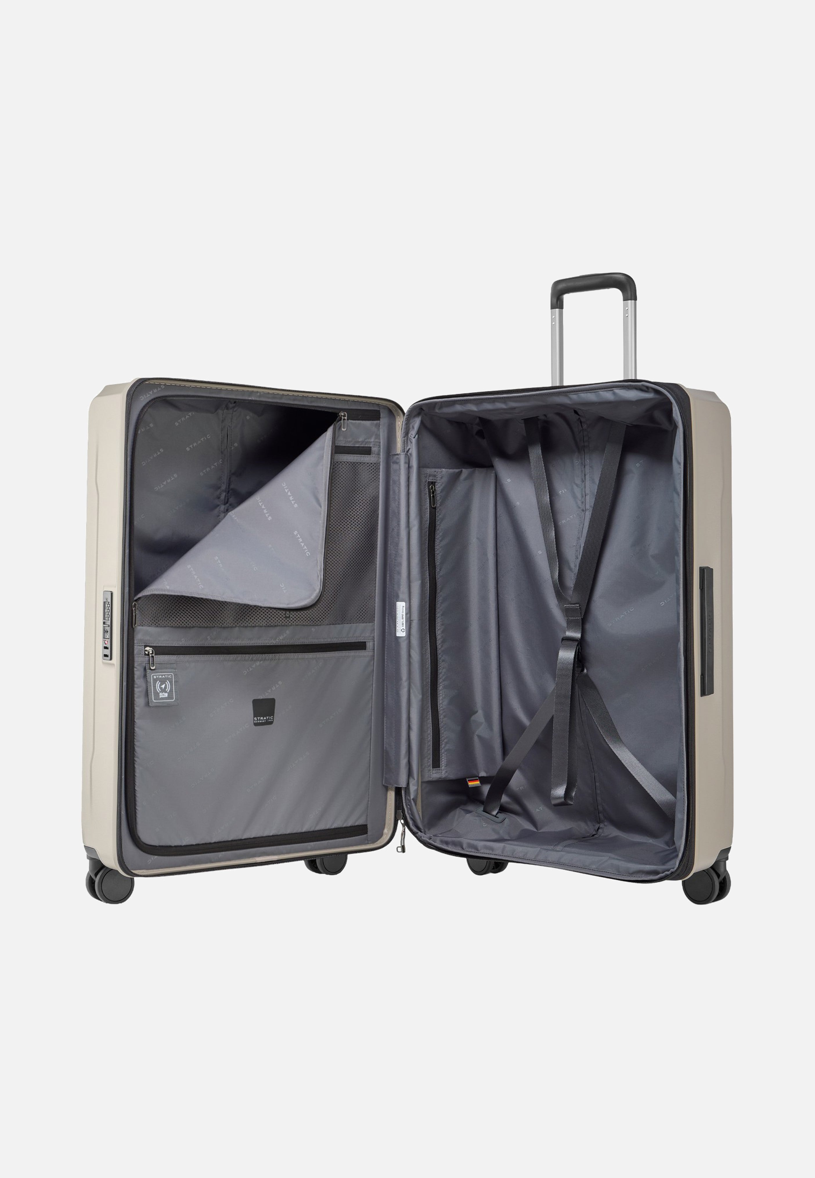 Stratic Phoenix SL Trolley L Champagne Suitcase