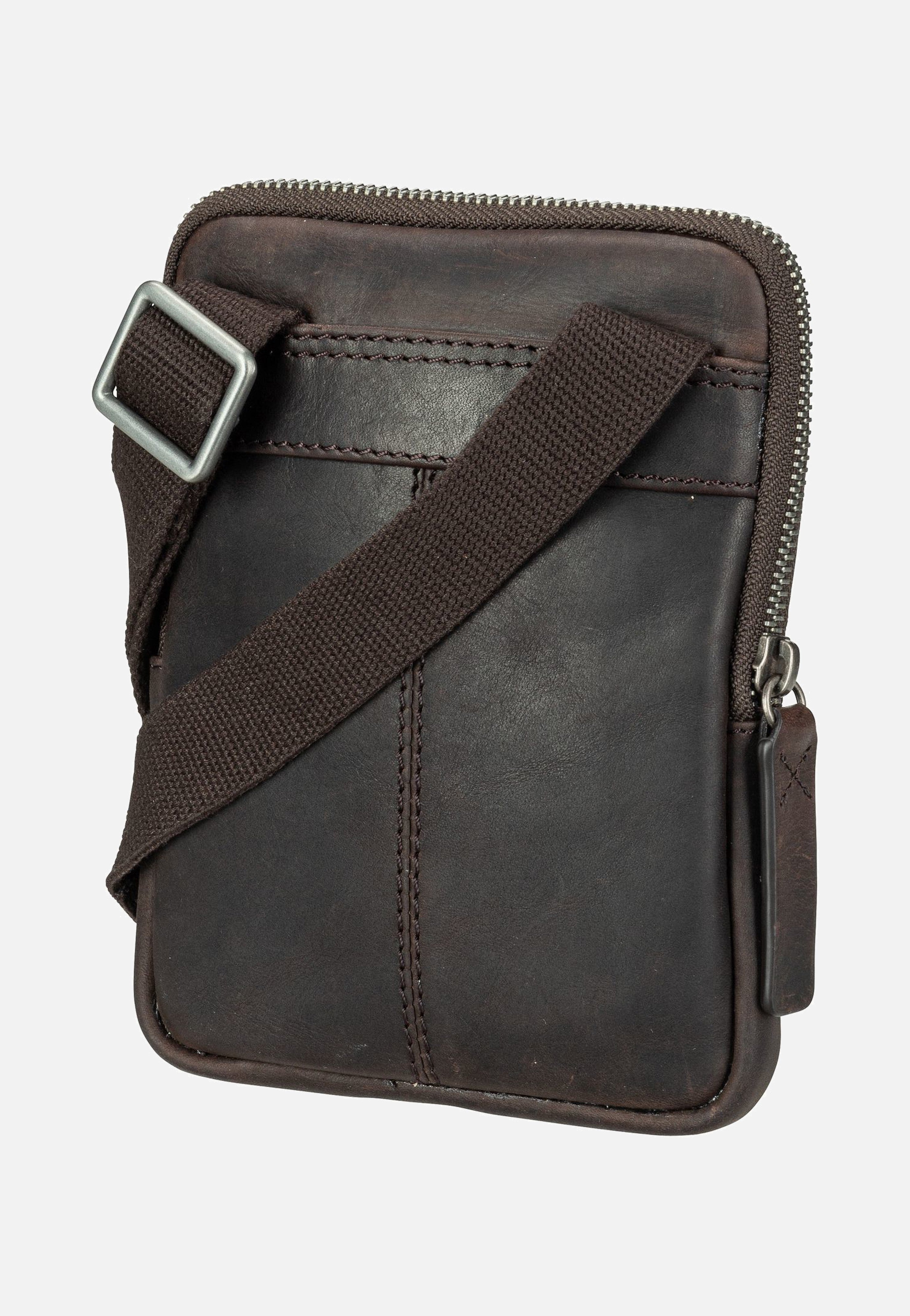 Strellson - Brick Lane Brian XSVZ 1 Dark Brown - Crossbody Bag | Men-Image