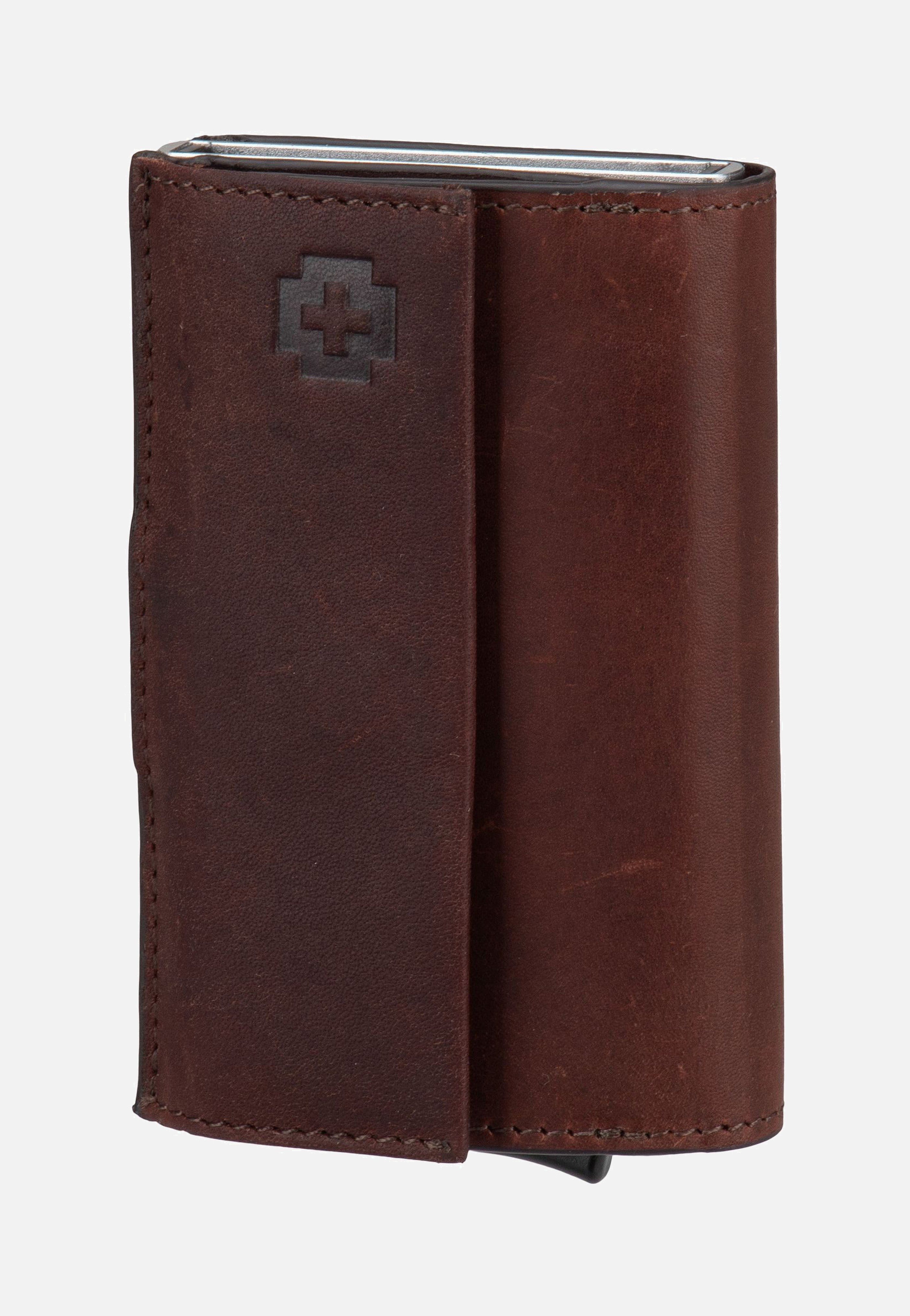 Strellson - Brick Lane C Three E-cage sv8 Dark Brown - Card Holder | Neutral-Image