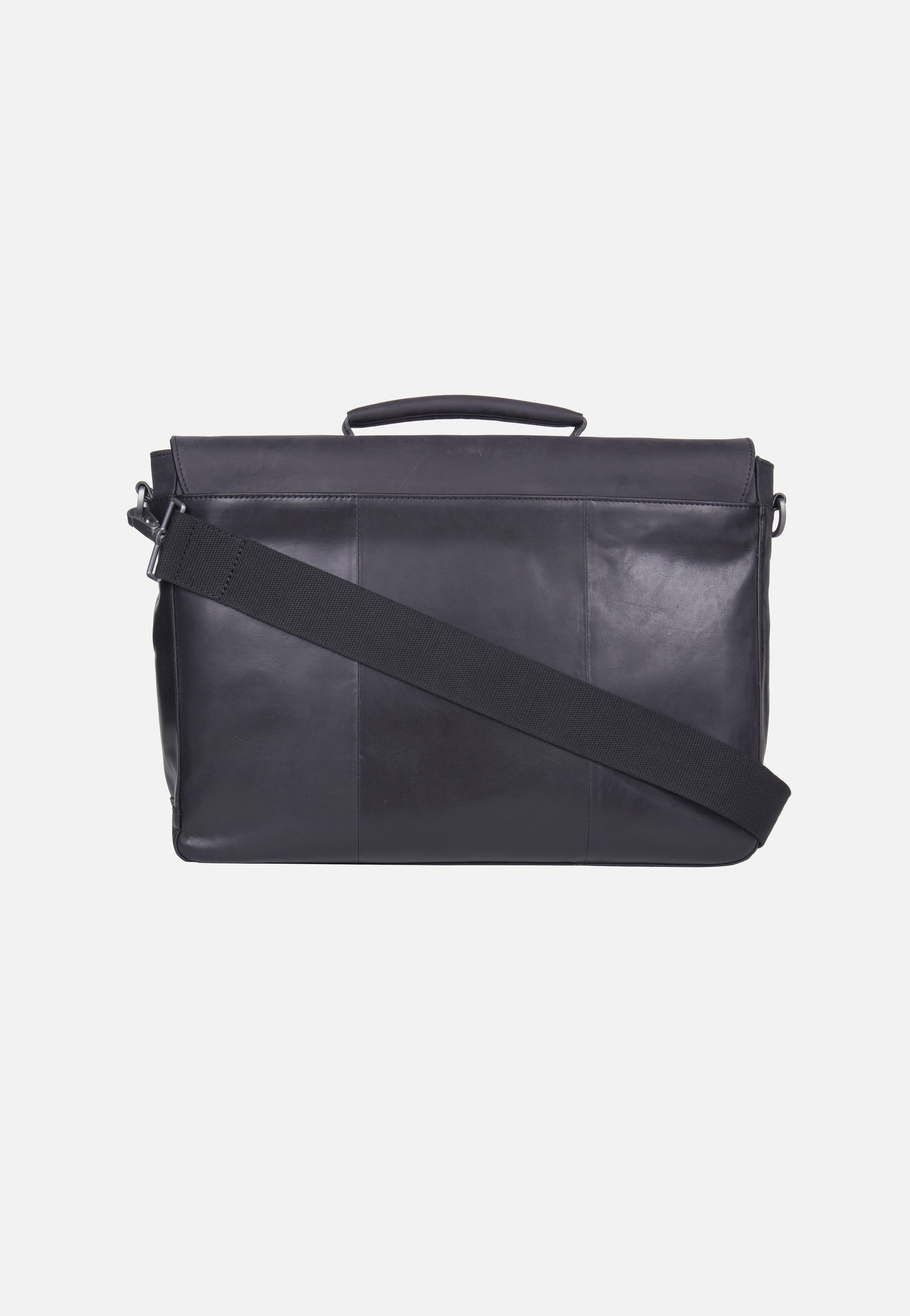 Strellson Brick Lane Jim Briefbag LHF Black Aktentasche