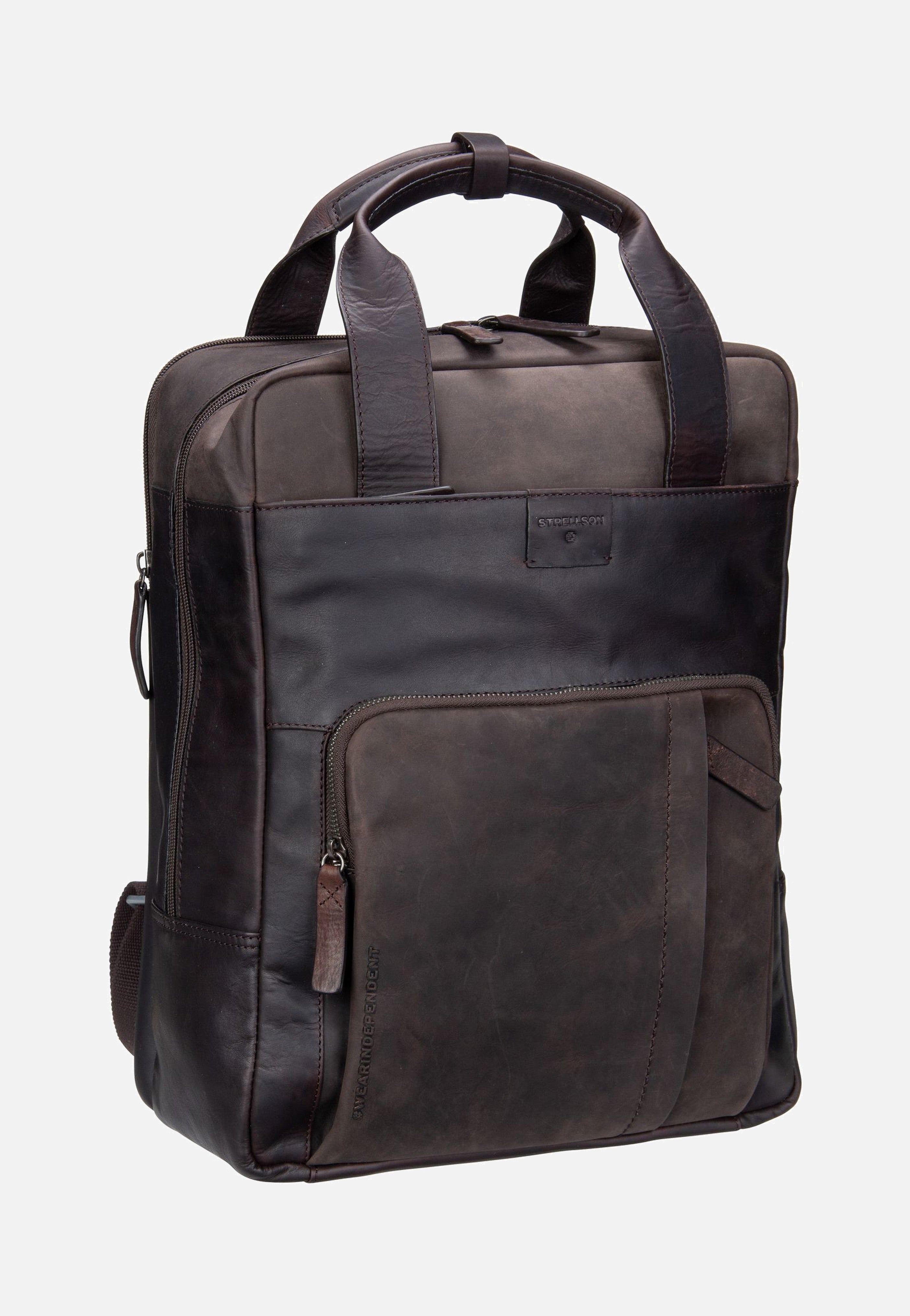 Strellson - Brick Lane Josh Backpack LVZ Dark Brown - Backpack | Men-Image