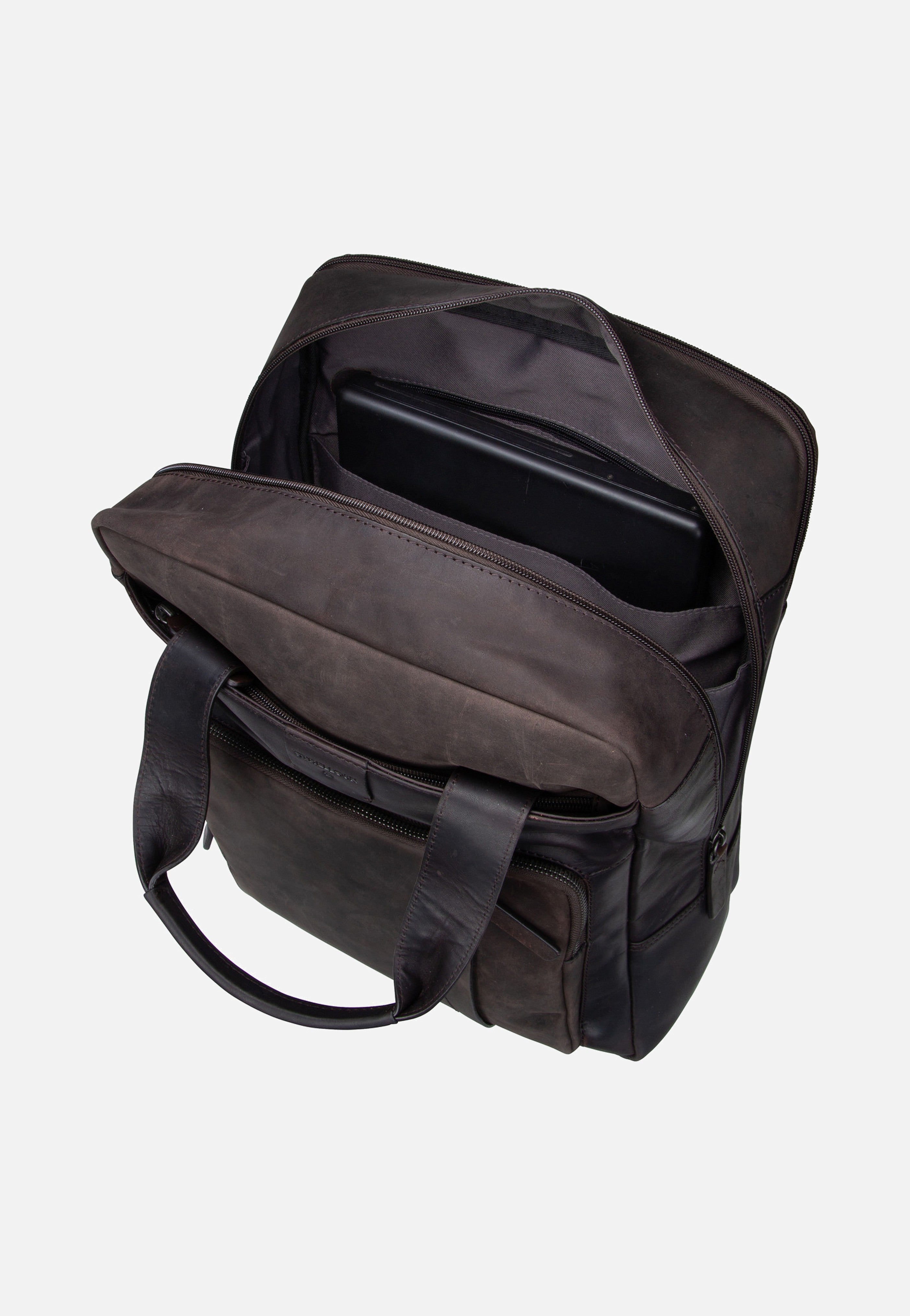 Strellson - Brick Lane Josh Backpack LVZ Dark Brown - Backpack | Men-Image