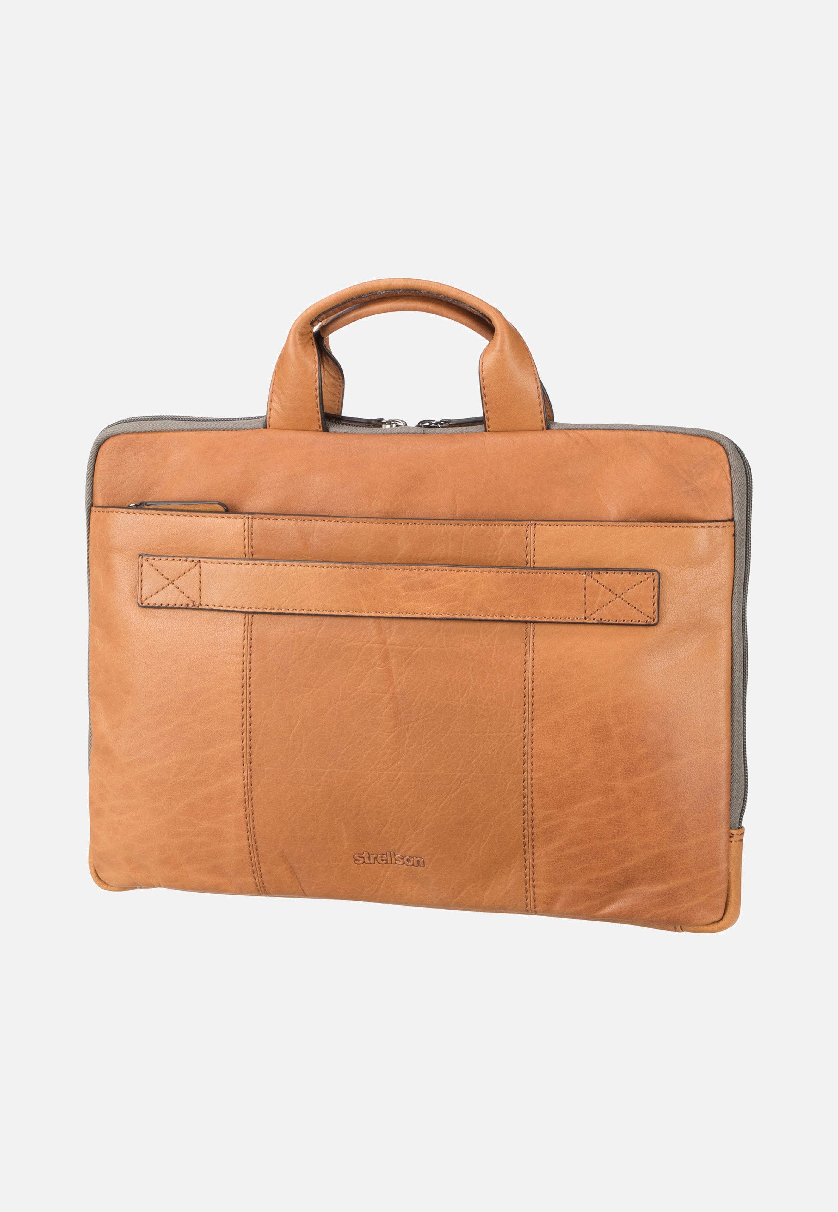 Strellson Hyde Park BriefBag SHZ 2 Cognac Aktentasche