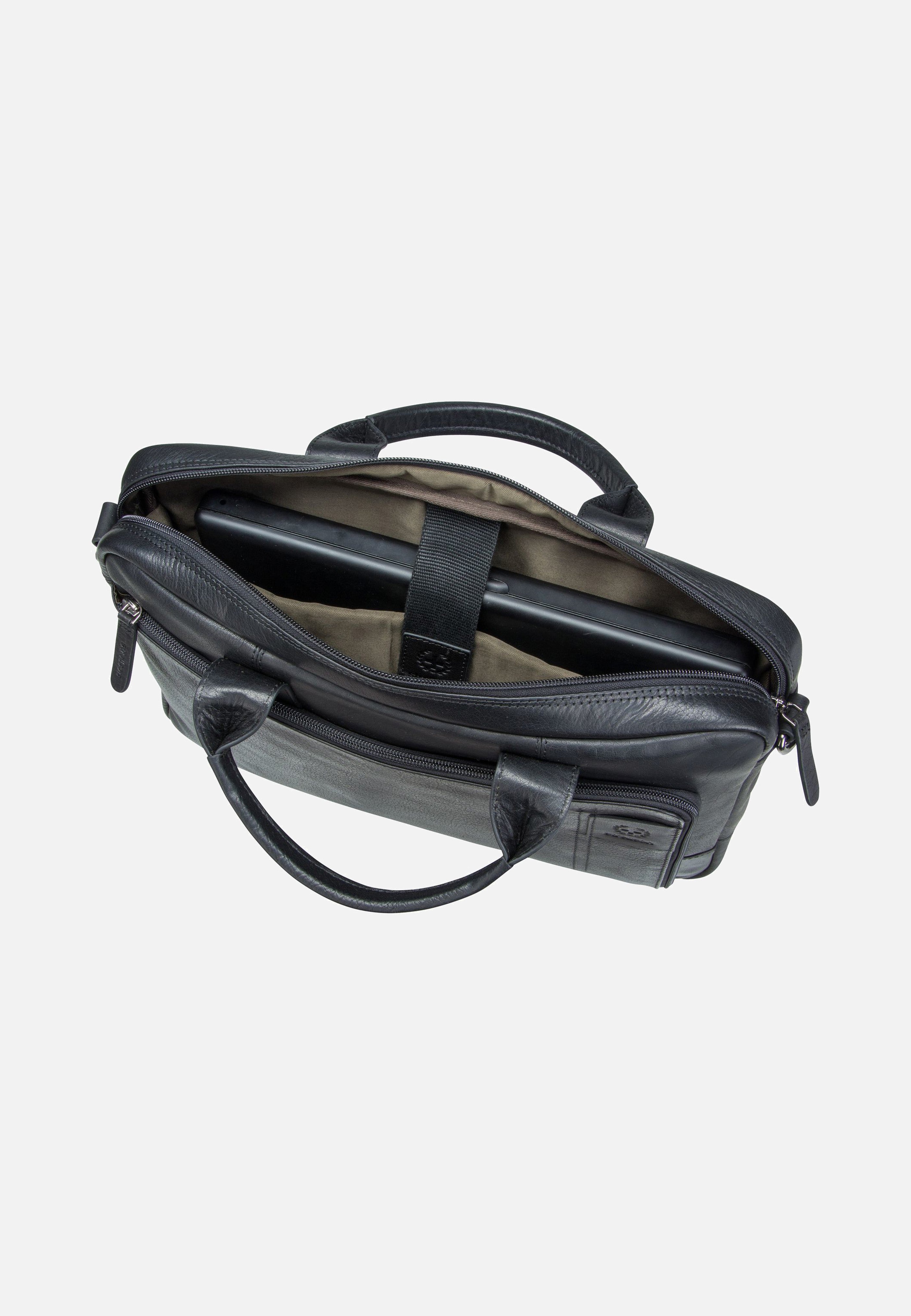 Strellson - Hyde Park BriefBag SHZ1 Black - Briefcase | Men-Image