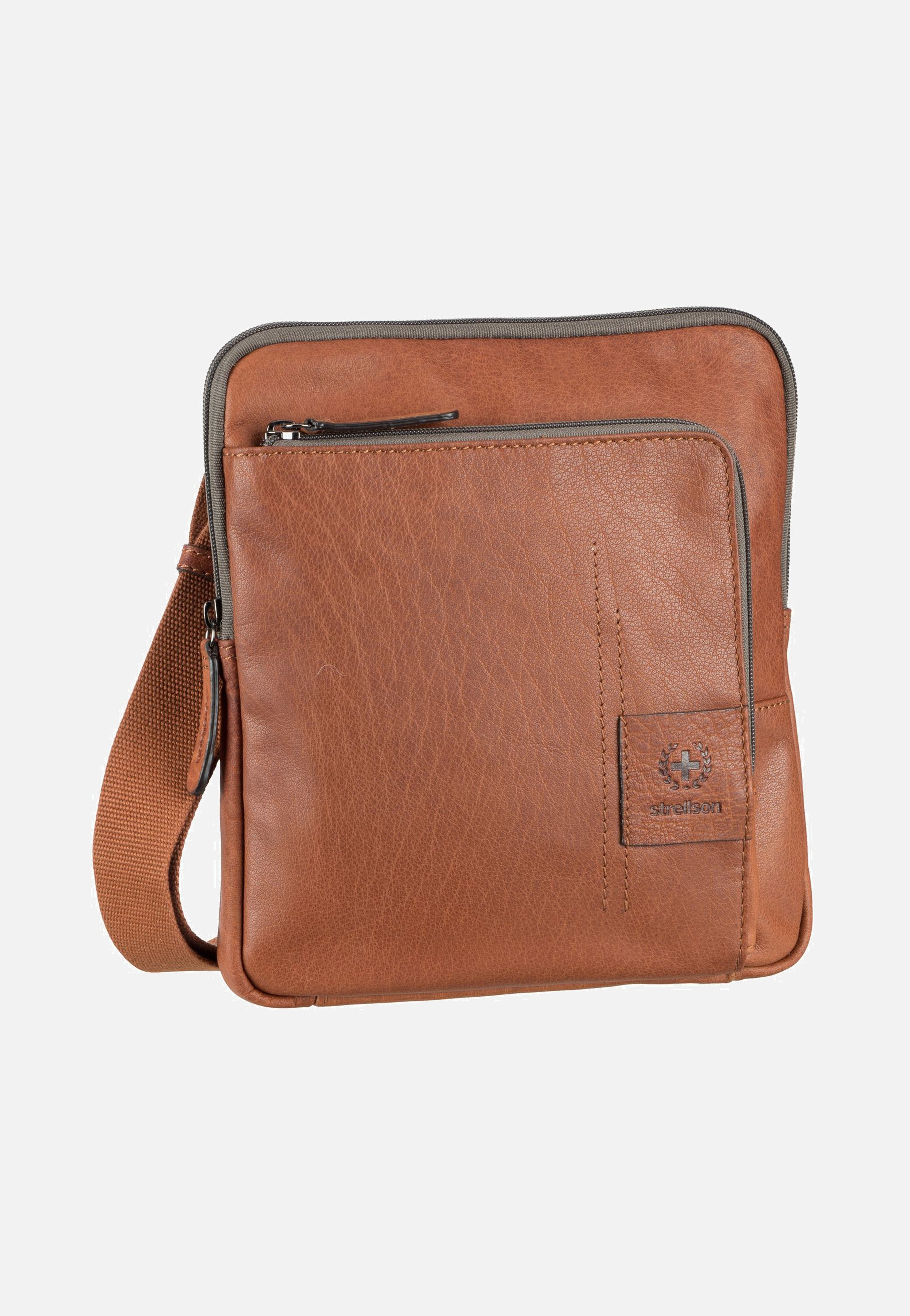 Strellson - Hyde Park XSVZ Cognac - Shoulder Bag | Men-Image