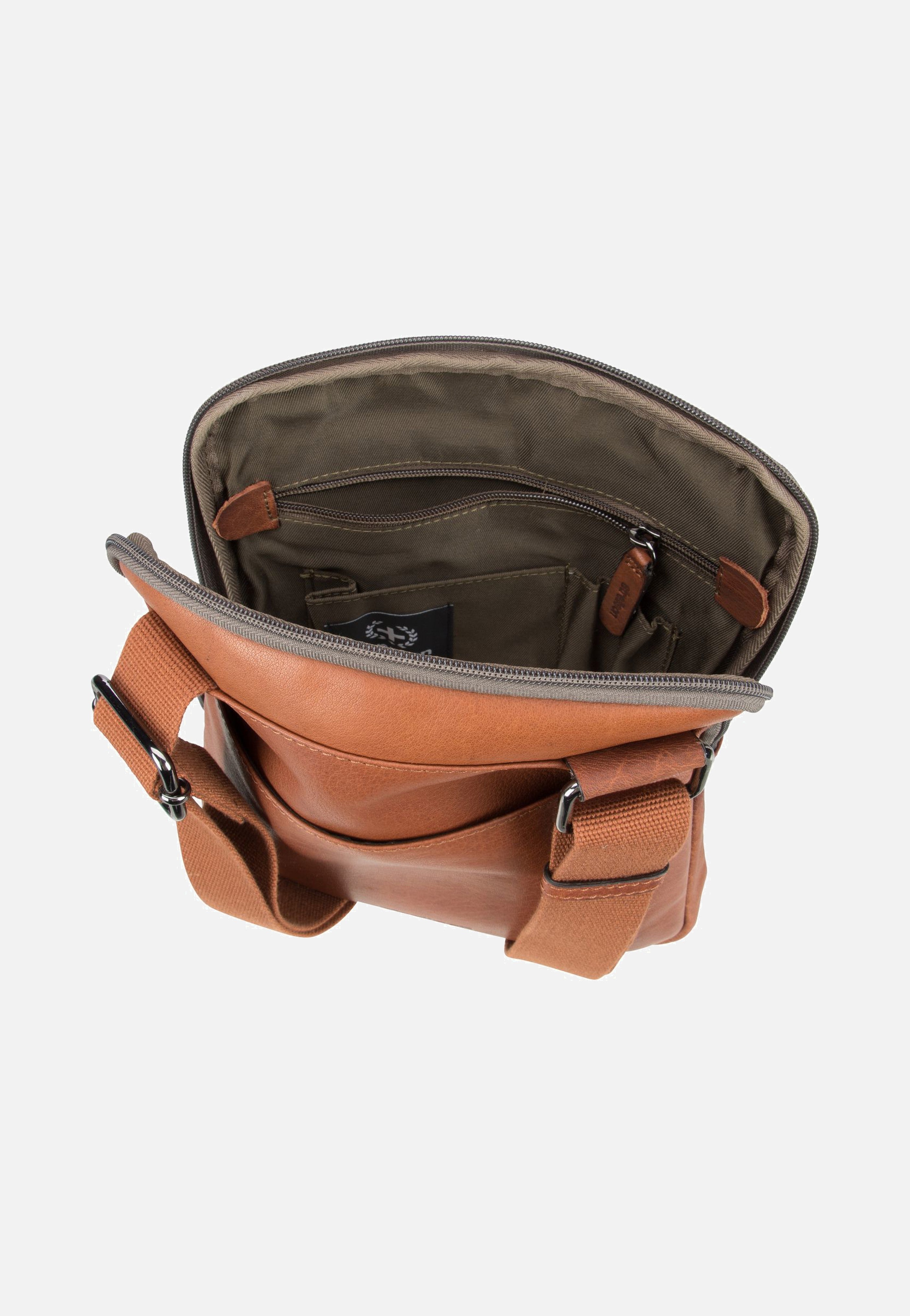 Strellson - Hyde Park XSVZ Cognac - Shoulder Bag | Men-Image