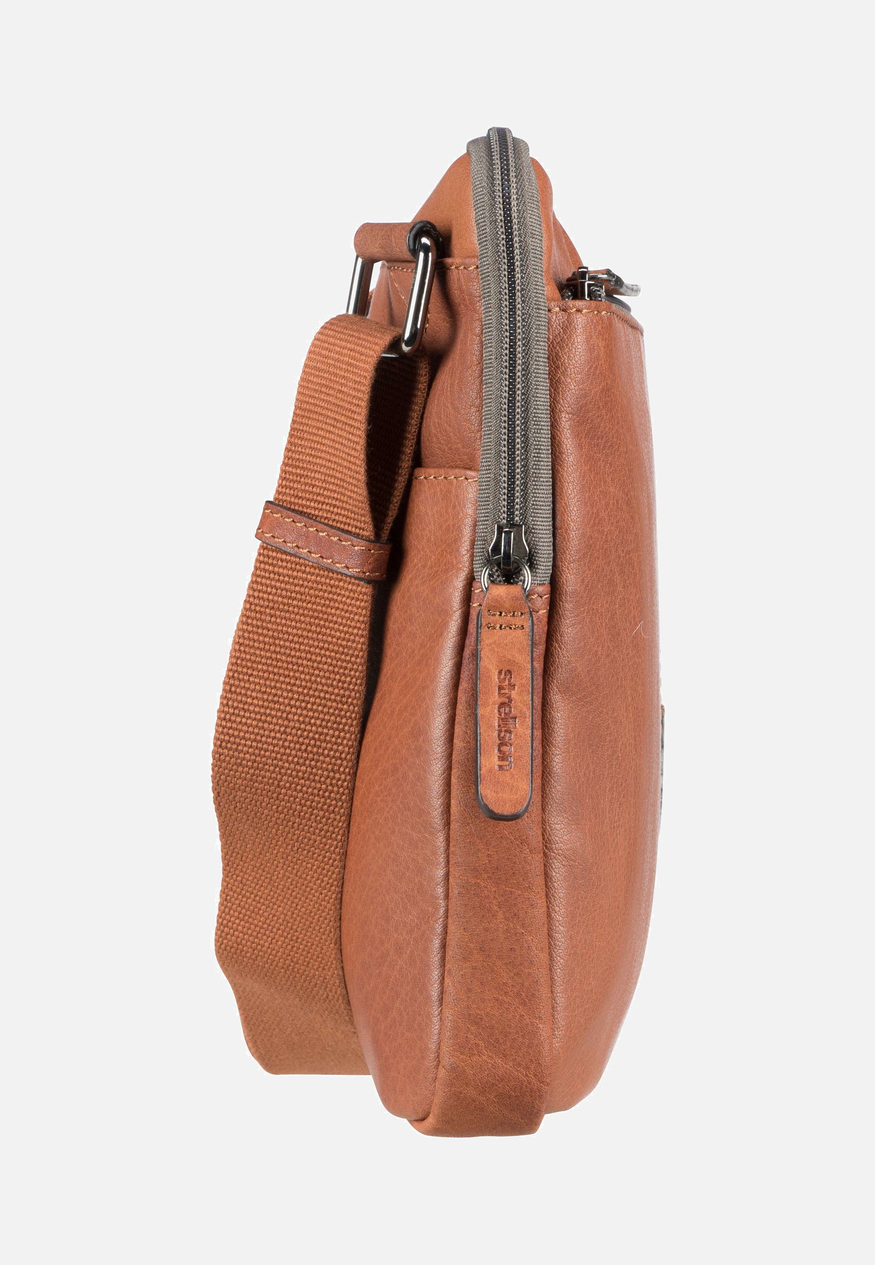 Strellson - Hyde Park XSVZ Cognac - Shoulder Bag | Men-Image