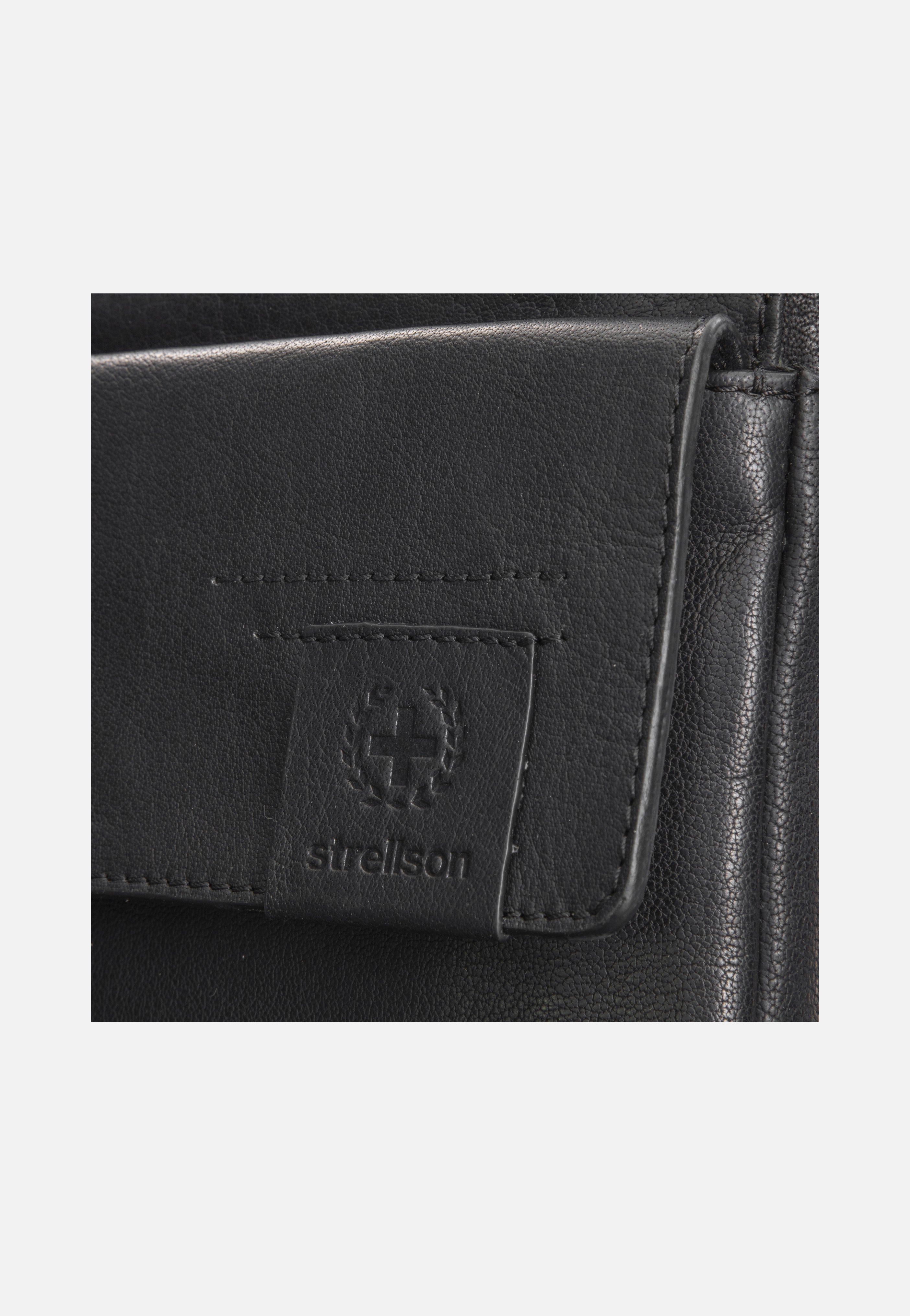 Strellson - Hyde Park XSVZ2 Black - Pouch Bag | Men-Image