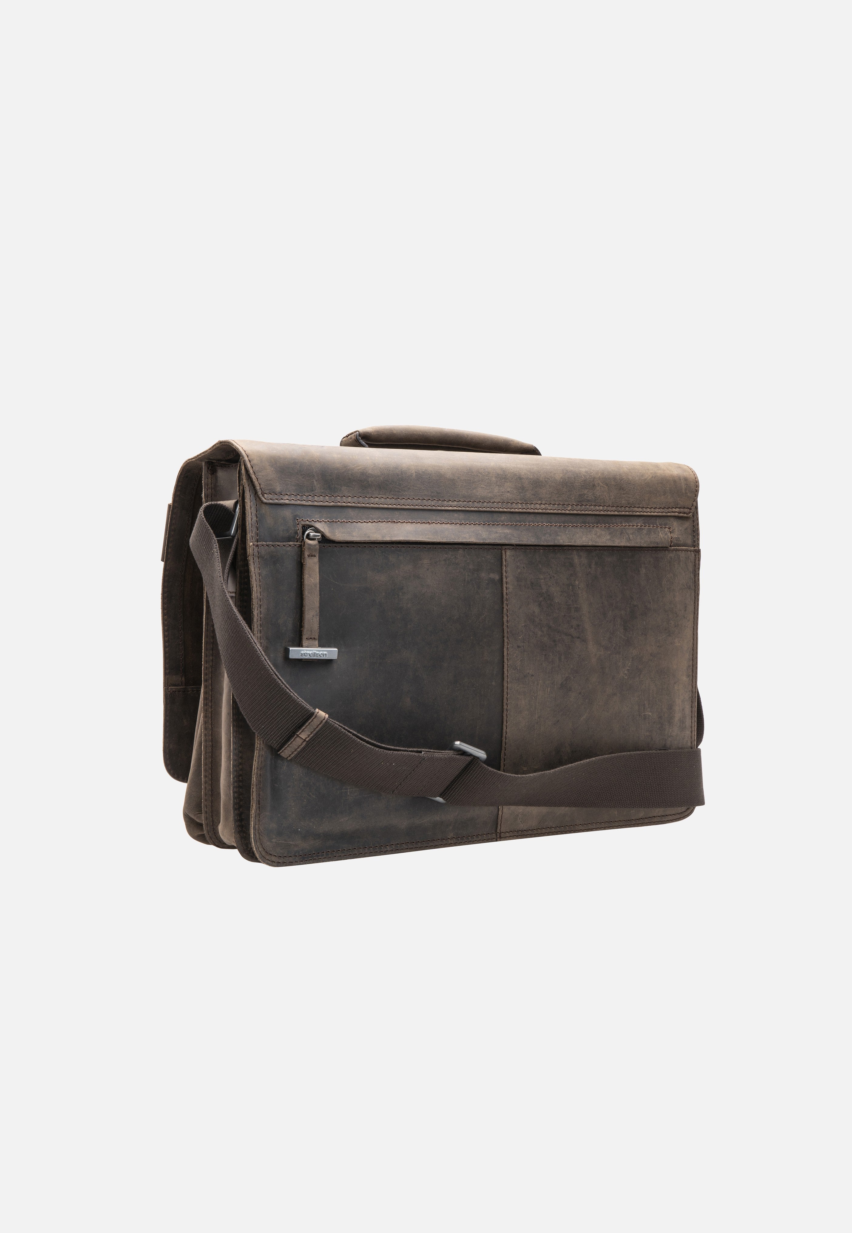 Strellson - Richmond Briefbag XL Dark Brown - Briefcase | Men-Image