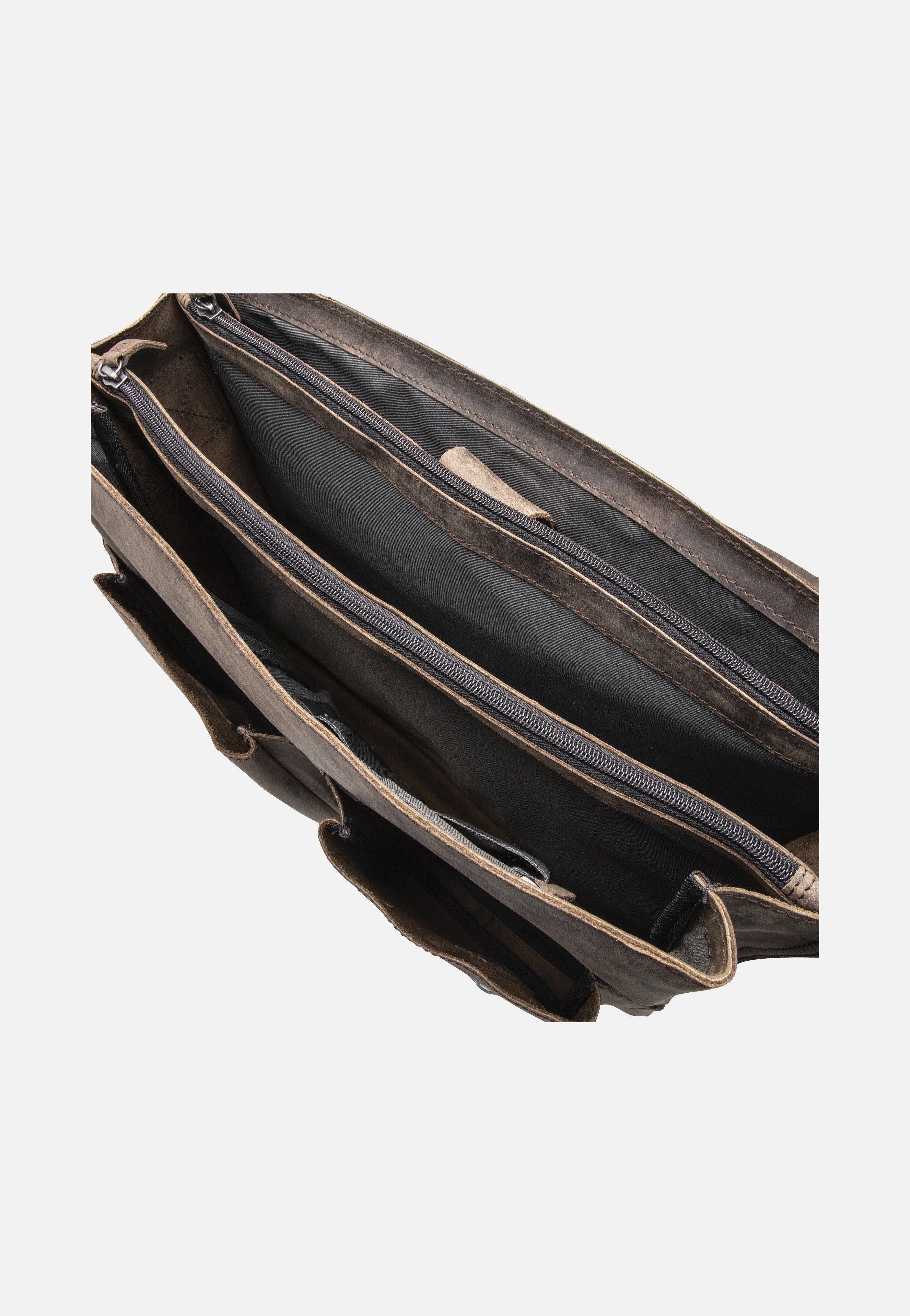 Strellson - Richmond Briefbag XL Dark Brown - Briefcase | Men-Image