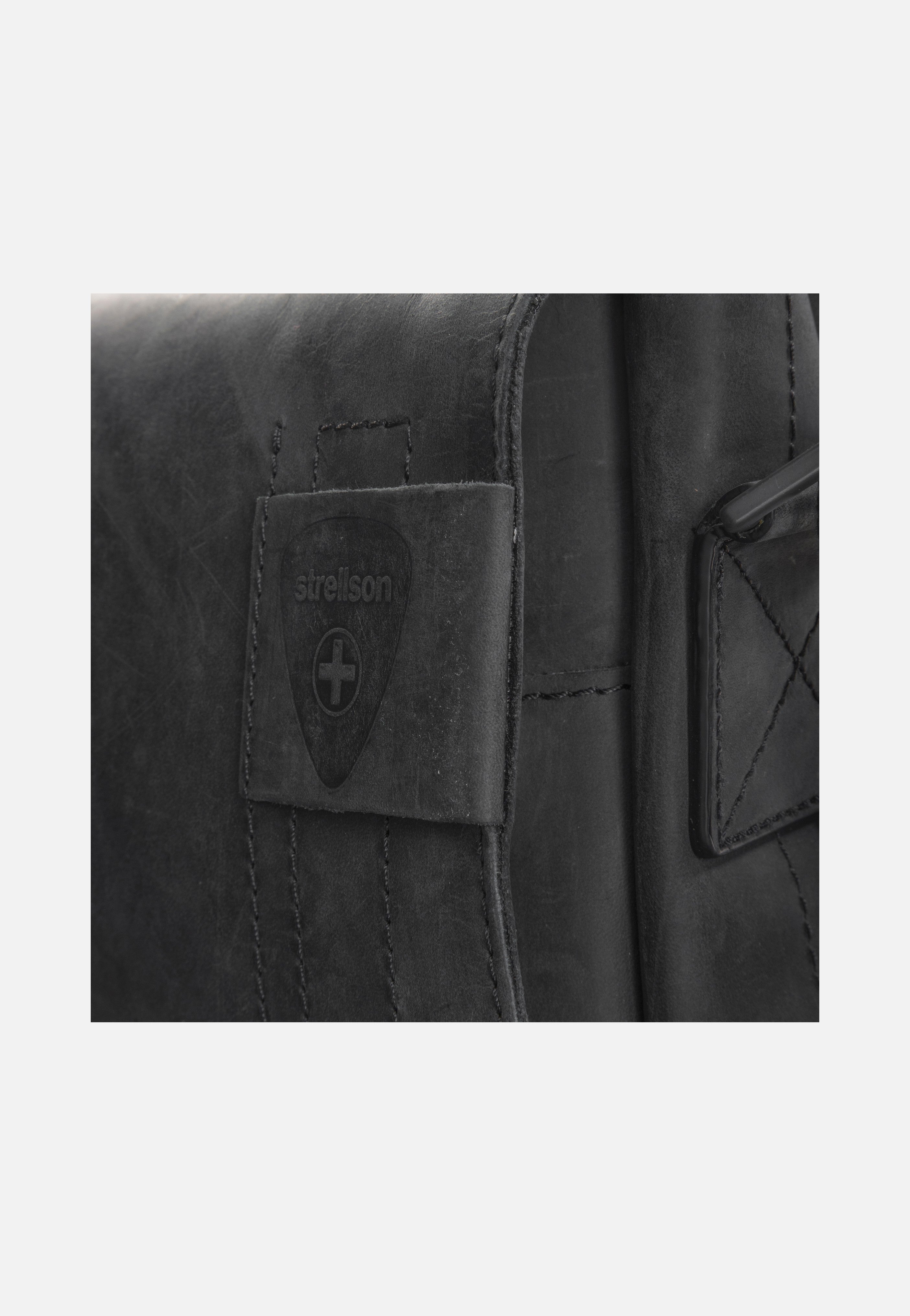 Strellson - Richmond Messenger LH Black - Messenger Bag | Men-Image