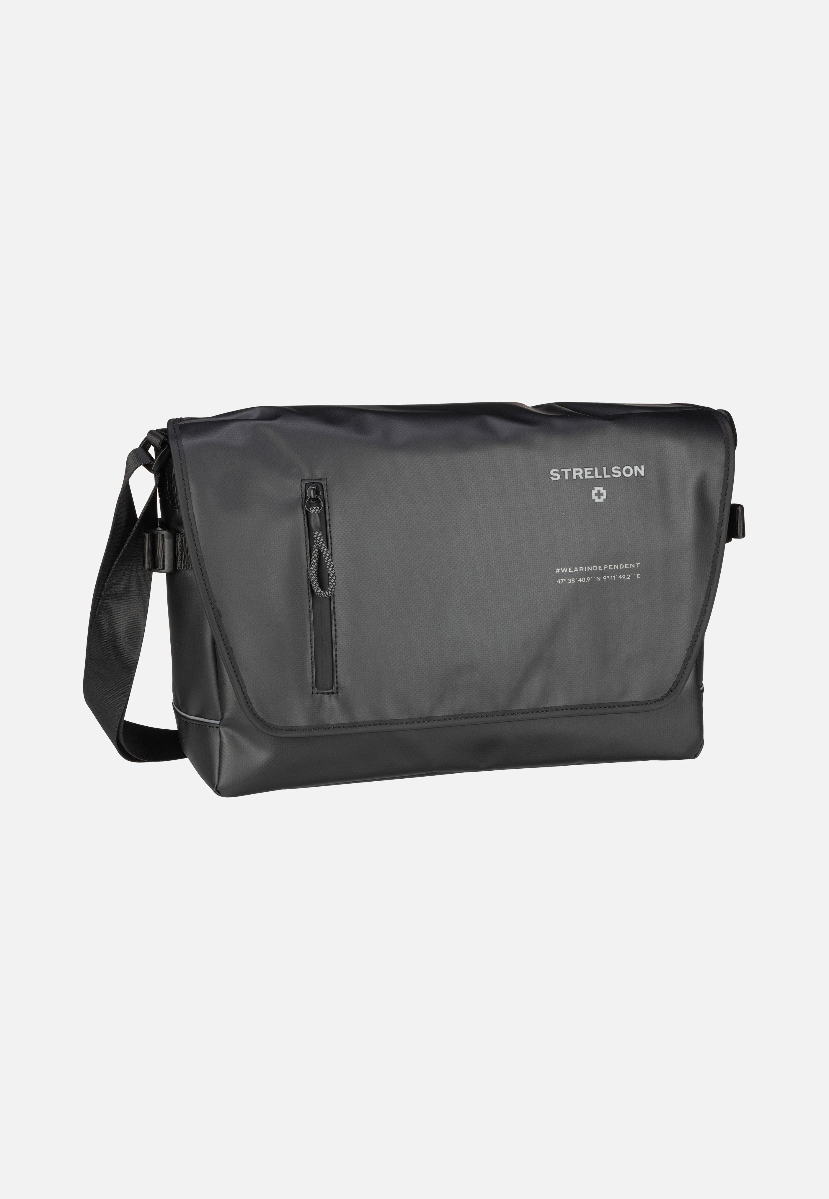 Strellson Stockwell 2.0 Dorian LHF Black Messenger Bag