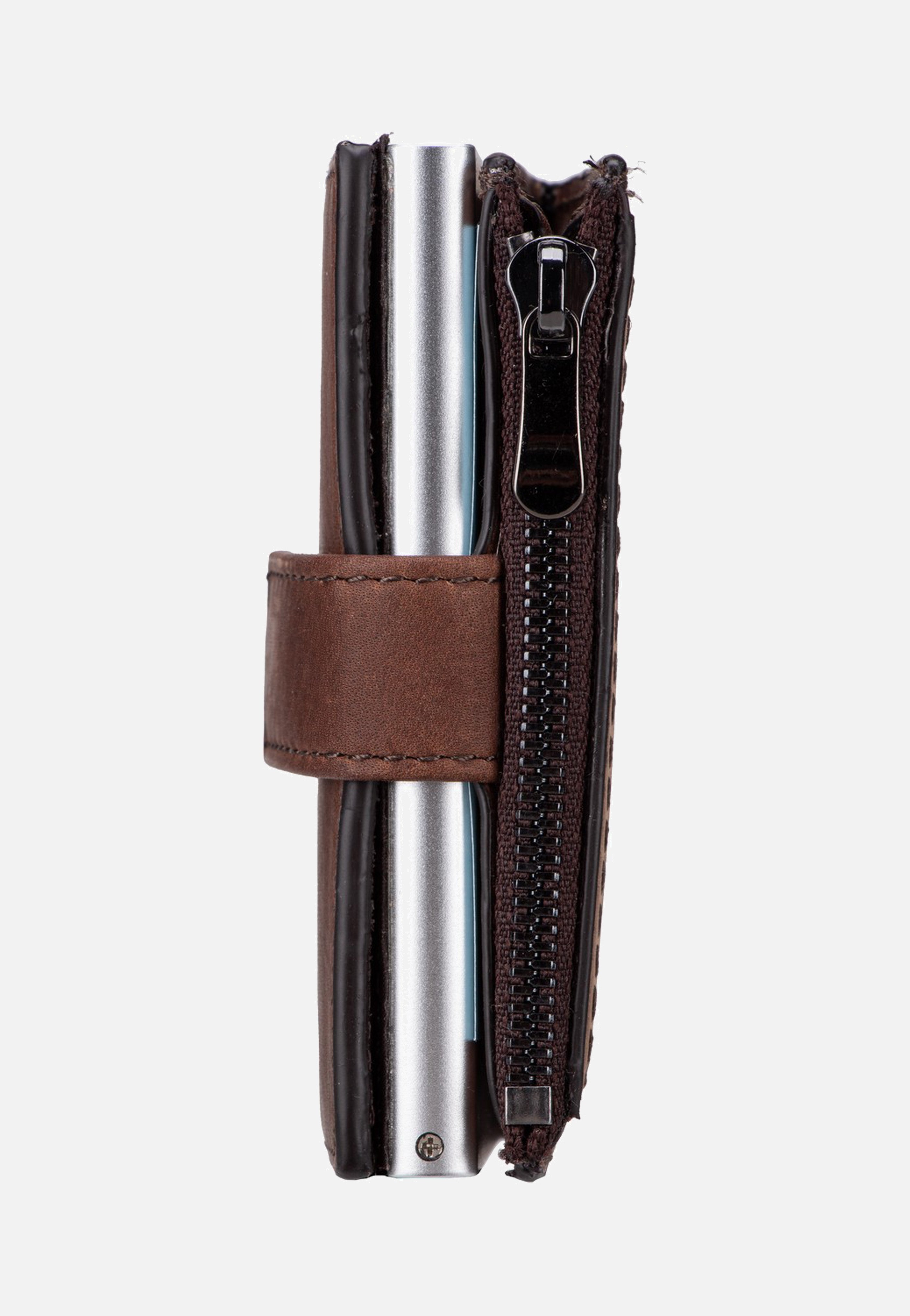 Strellson Camden C-Four E-Cage SV8 Dark Brown Portemonnaie