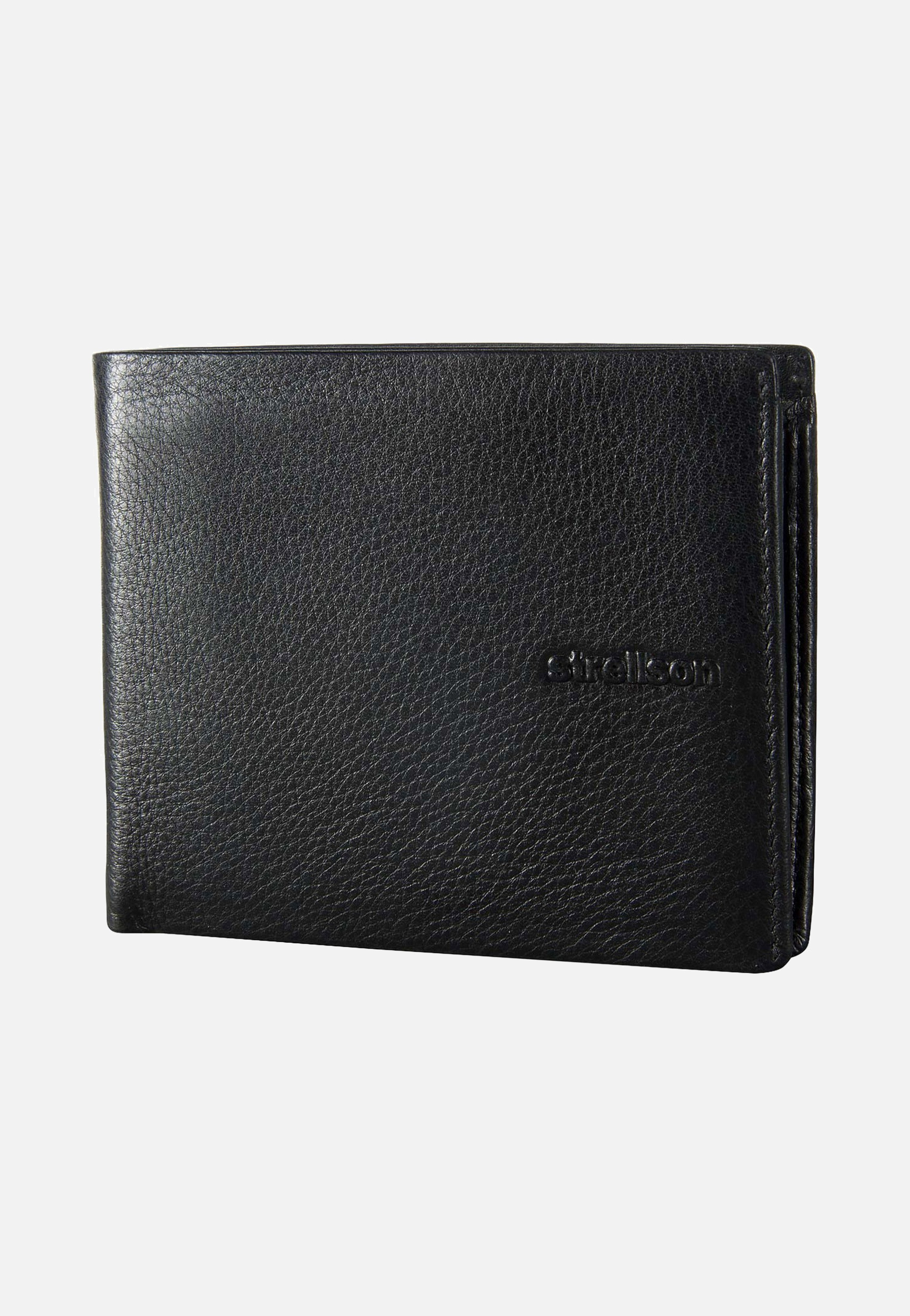 Strellson Carter Bill Fold H8 Black Wallet