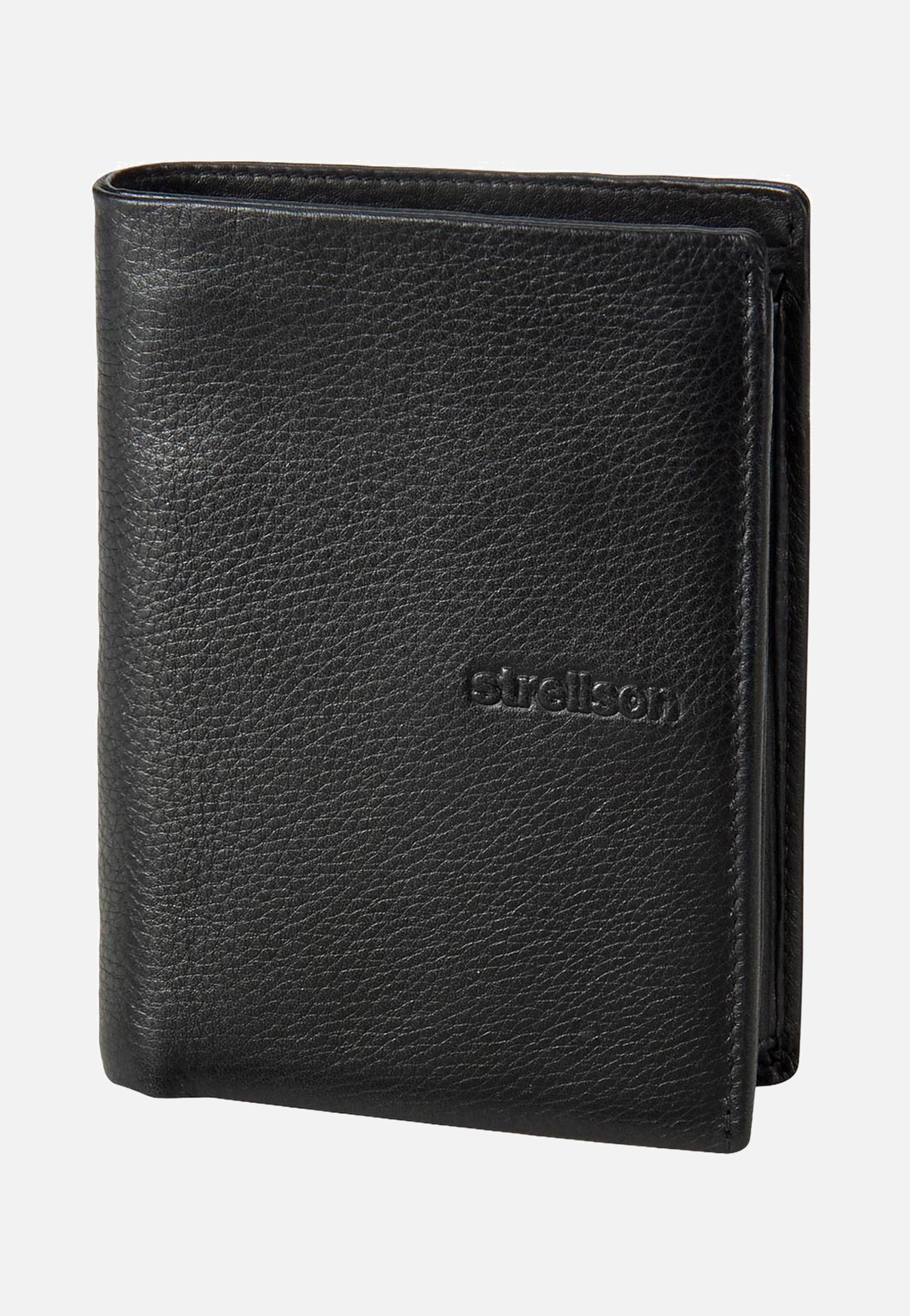 Strellson Carter Bill Fold V8 Black Wallet