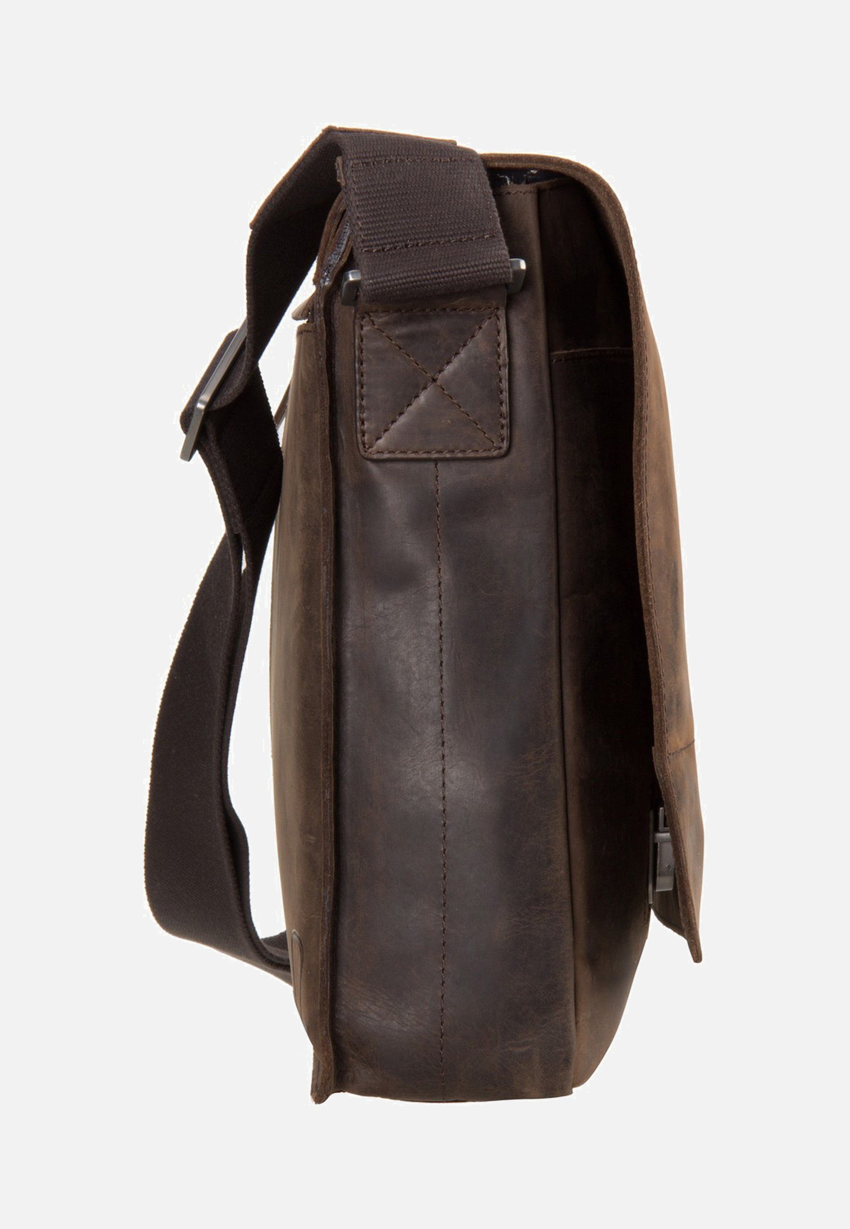 Strellson Richmond Messenger LH Dark Brown Messenger Bag