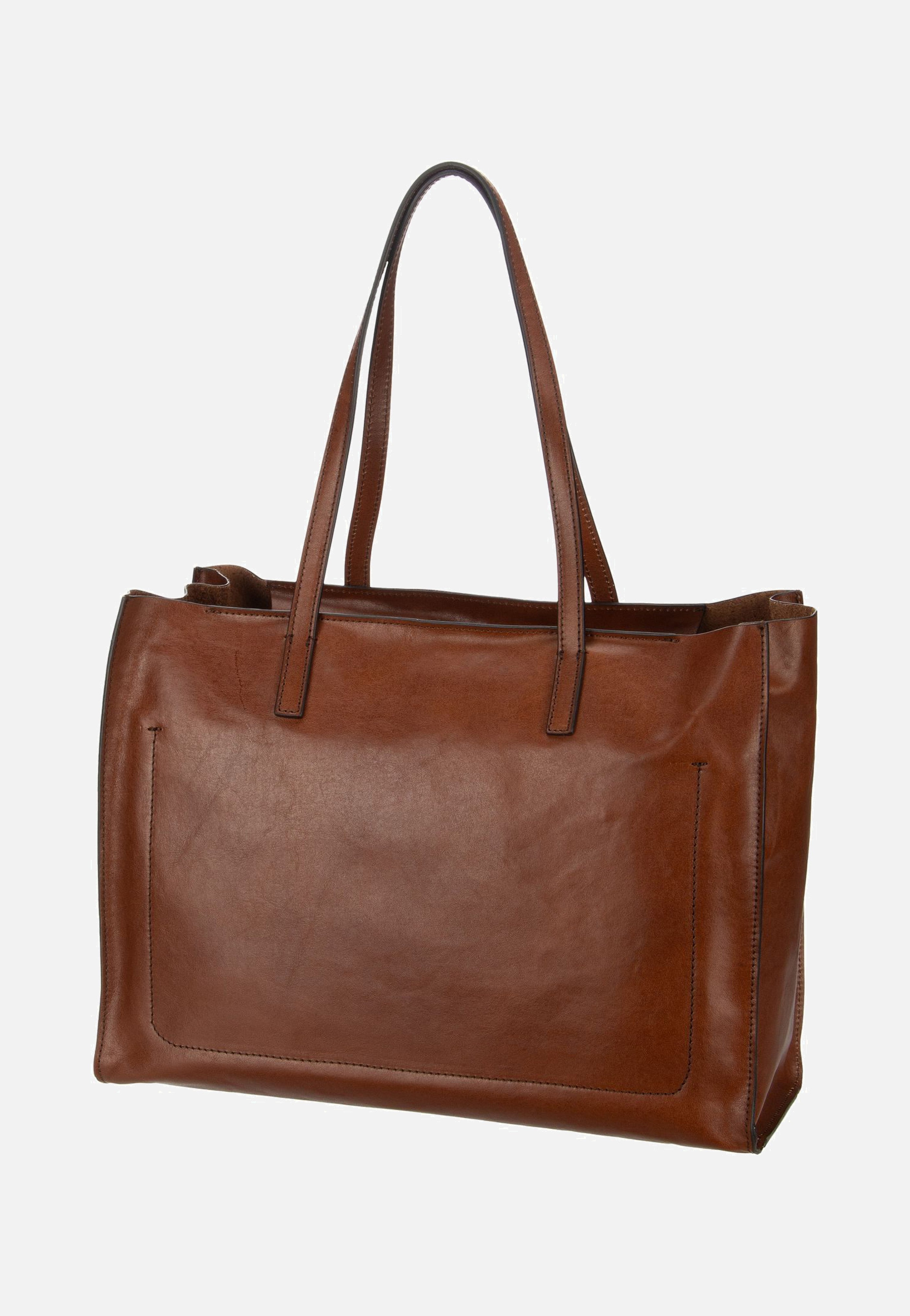 The Bridge - Mirra Shopping with Zip 1314 Marrone/Oro - Shopper | Women-Image