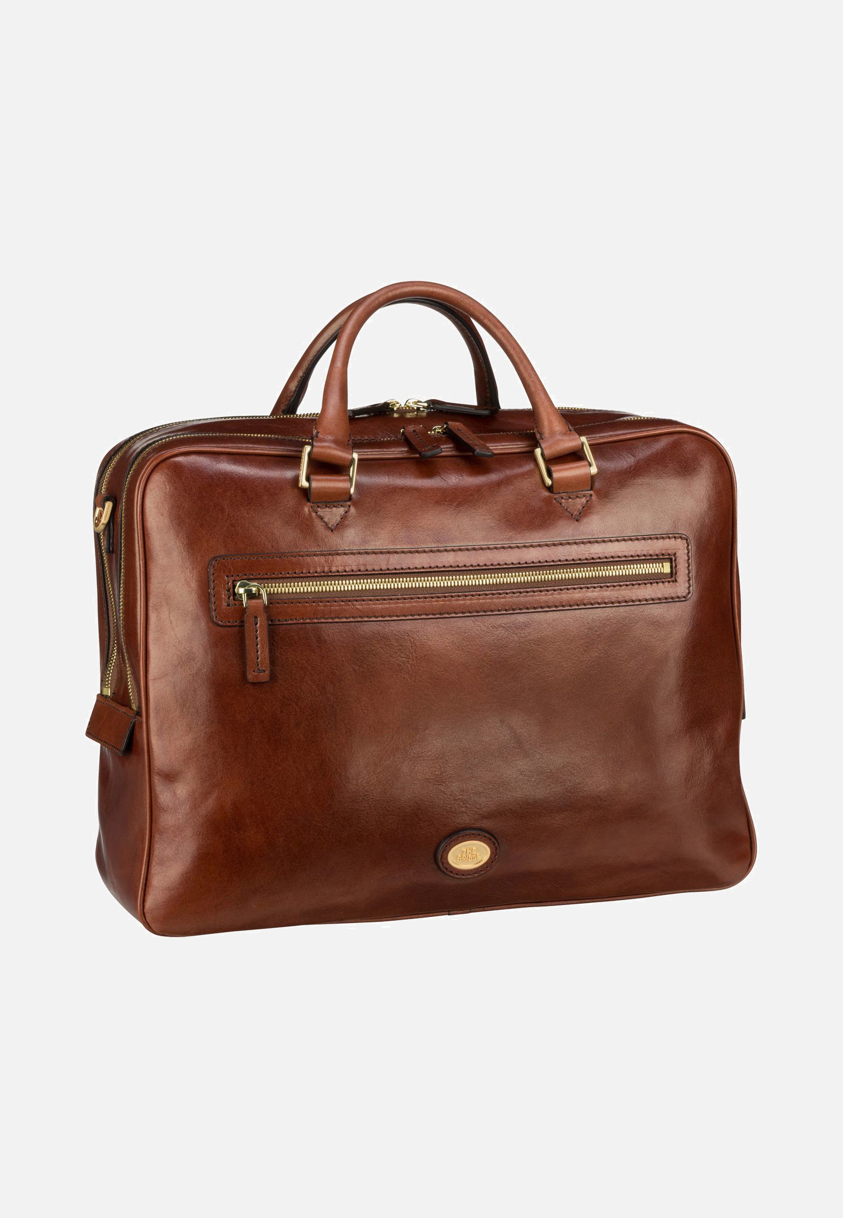 The Bridge - Story Uomo 3500 Marrone/Oro - Briefcase | Men-Image
