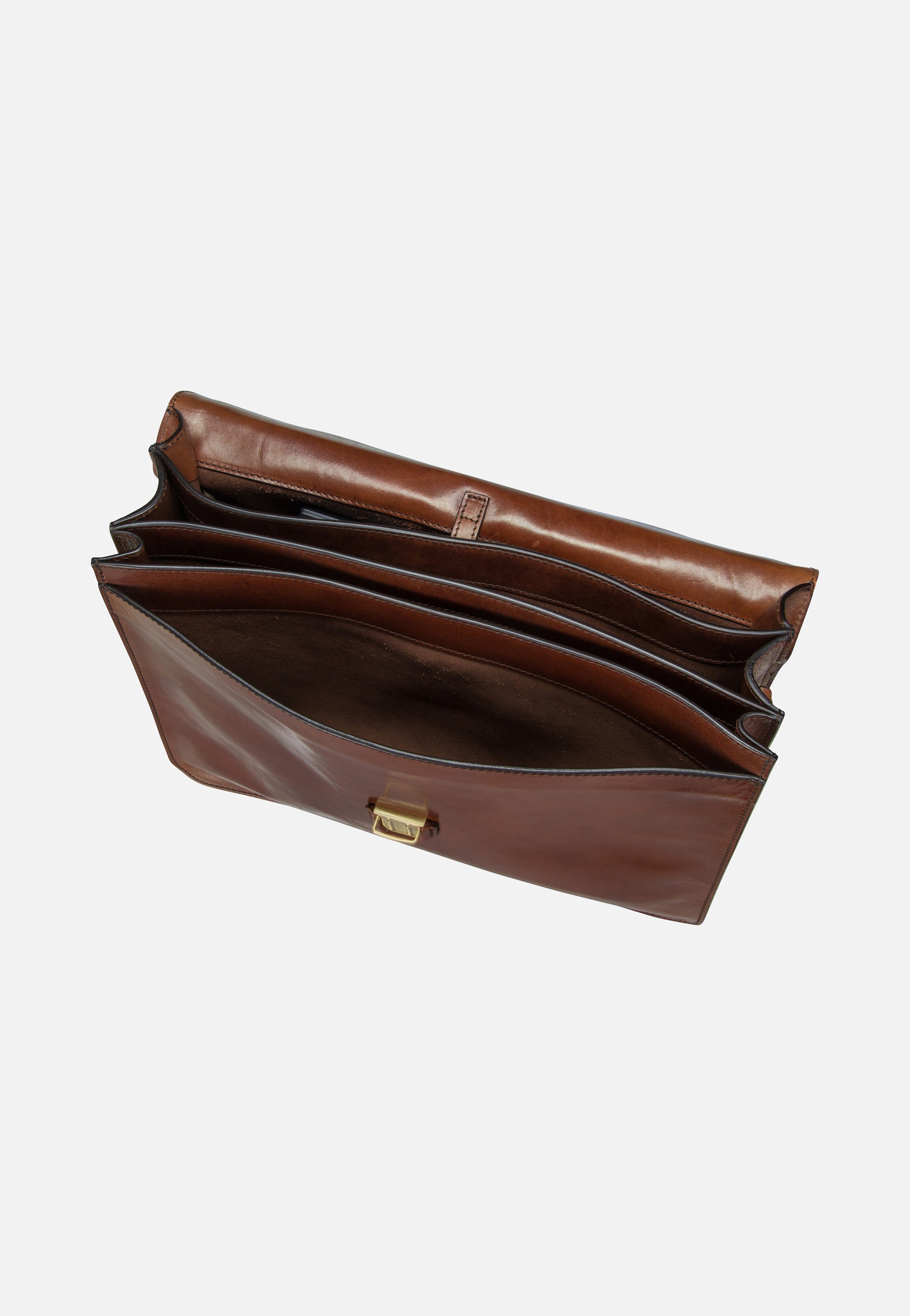 The Bridge - Story Uomo 3721 Marrone/Oro - Briefcase | Men-Image