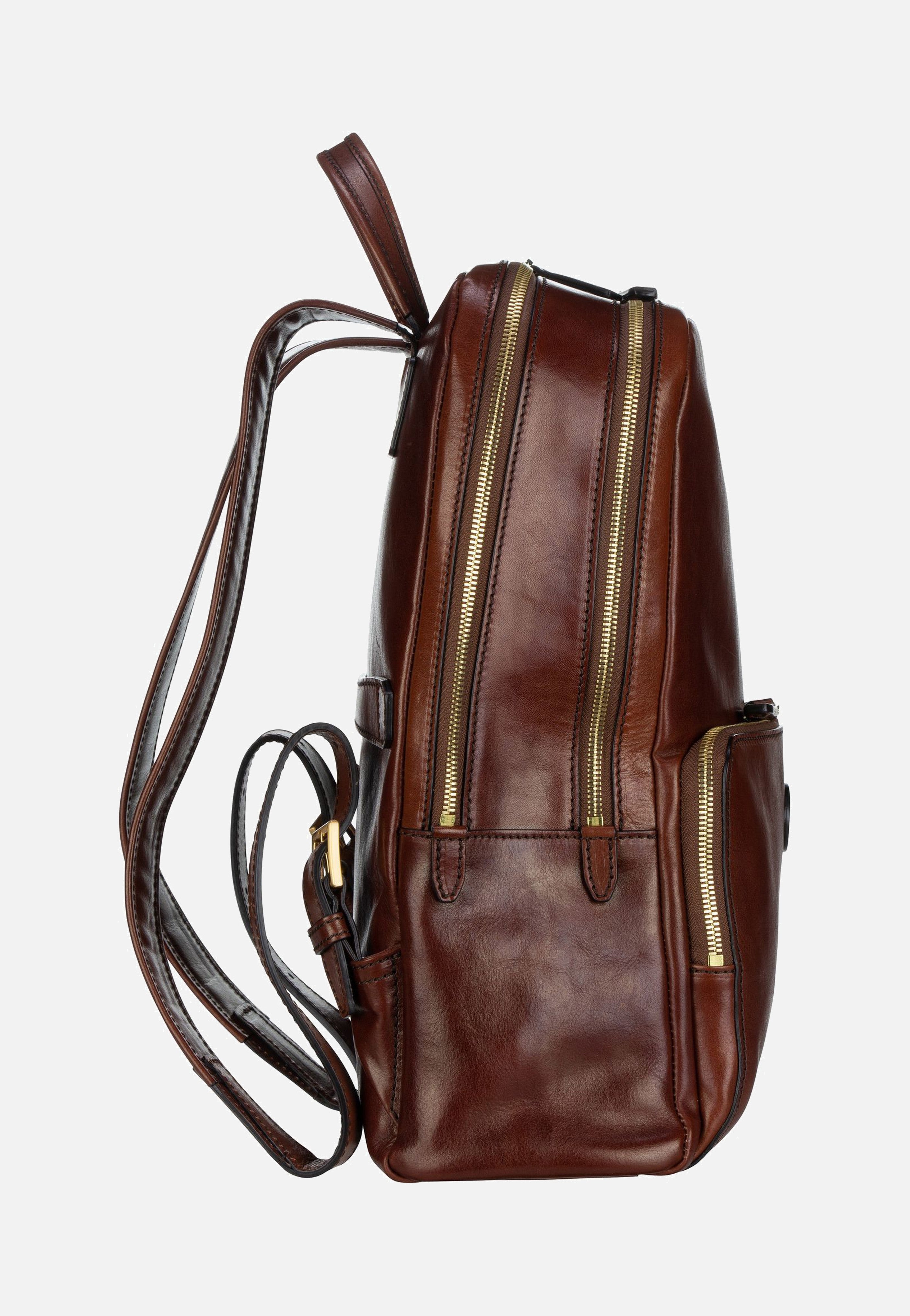The Bridge - Story Uomo 4810 Marrone/Oro - Backpack | Men-Image