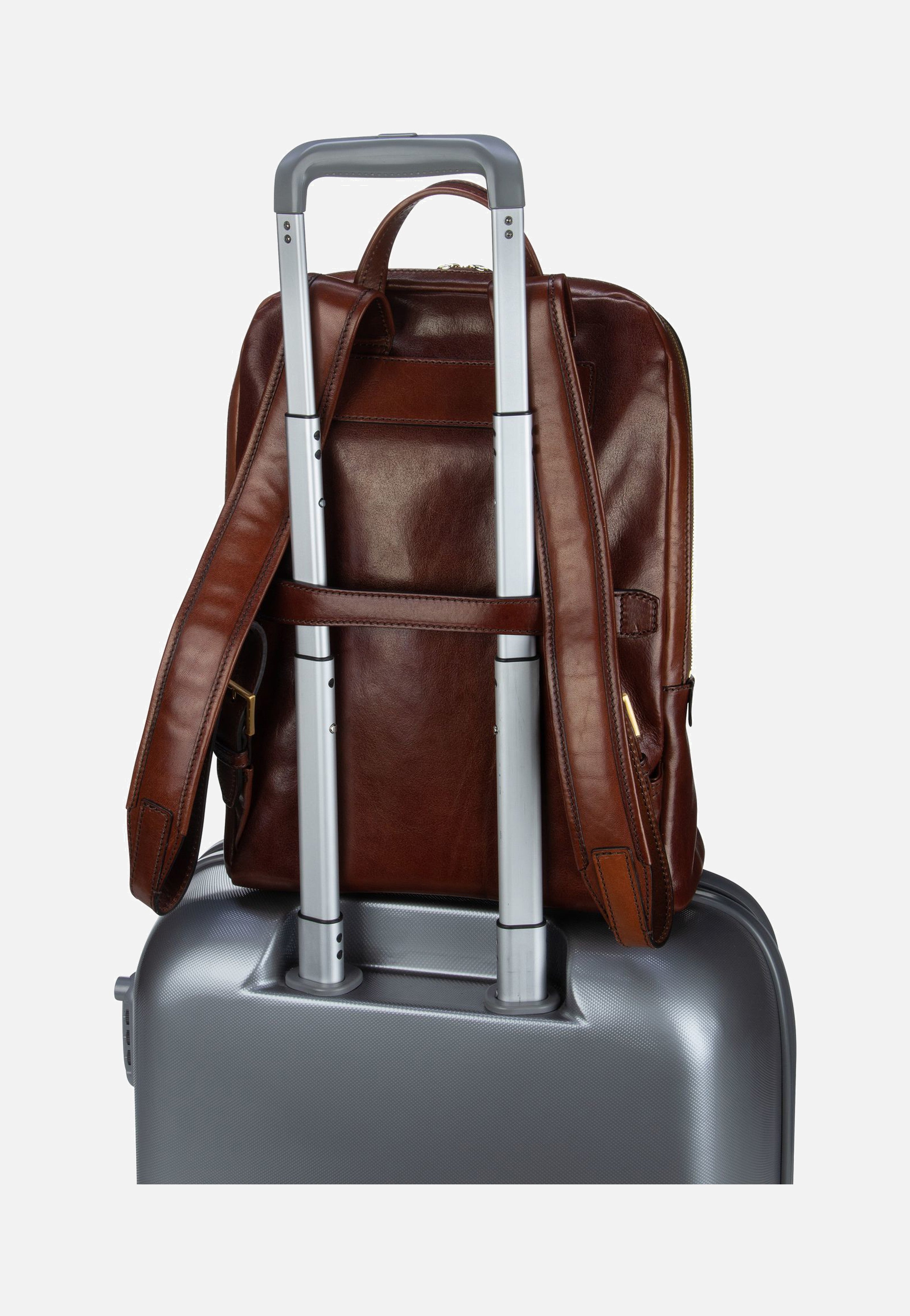 The Bridge - Story Uomo 4810 Marrone/Oro - Backpack | Men-Image