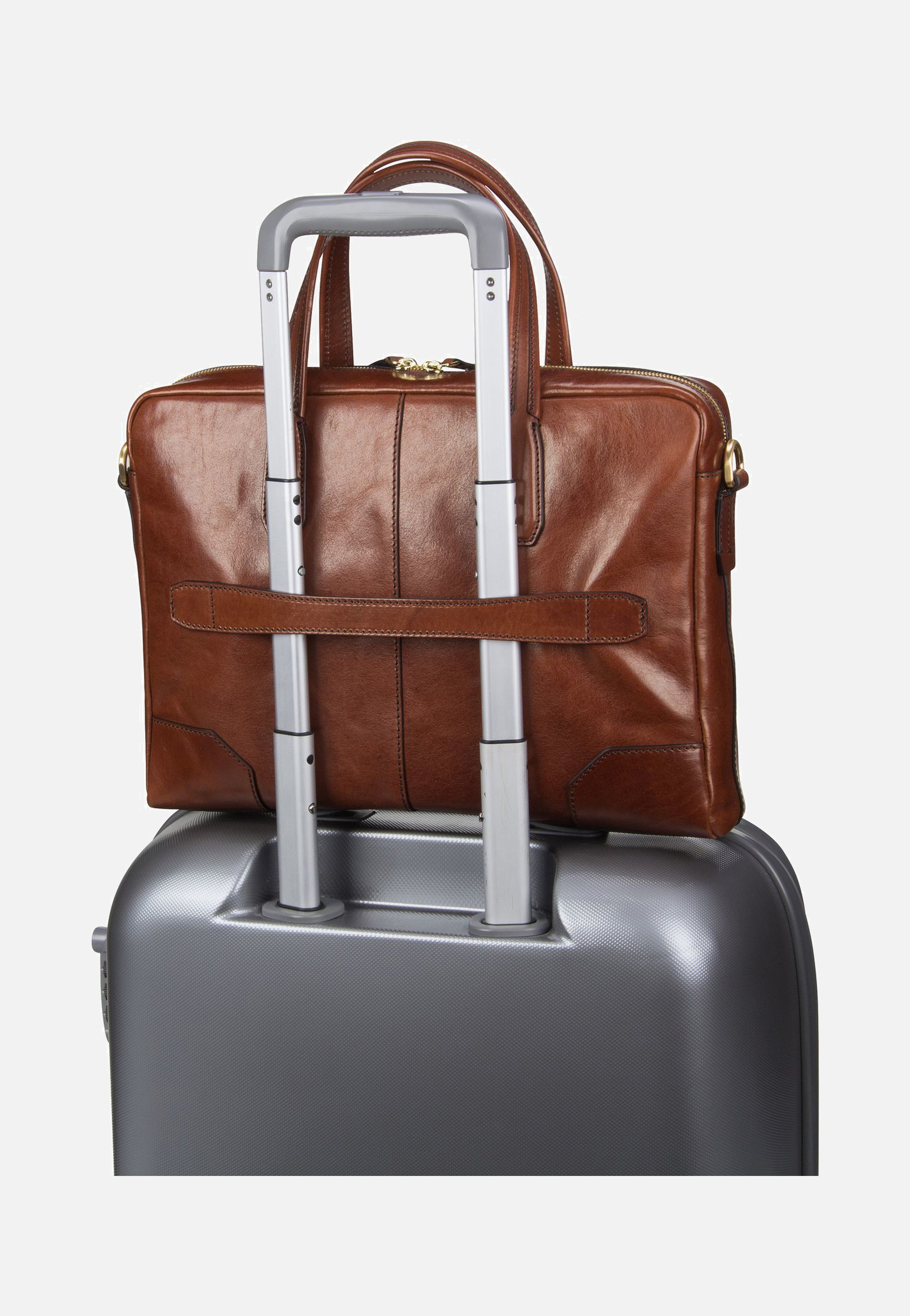 The Bridge - Vespucci 3620 Marrone - Briefcase | Men-Image