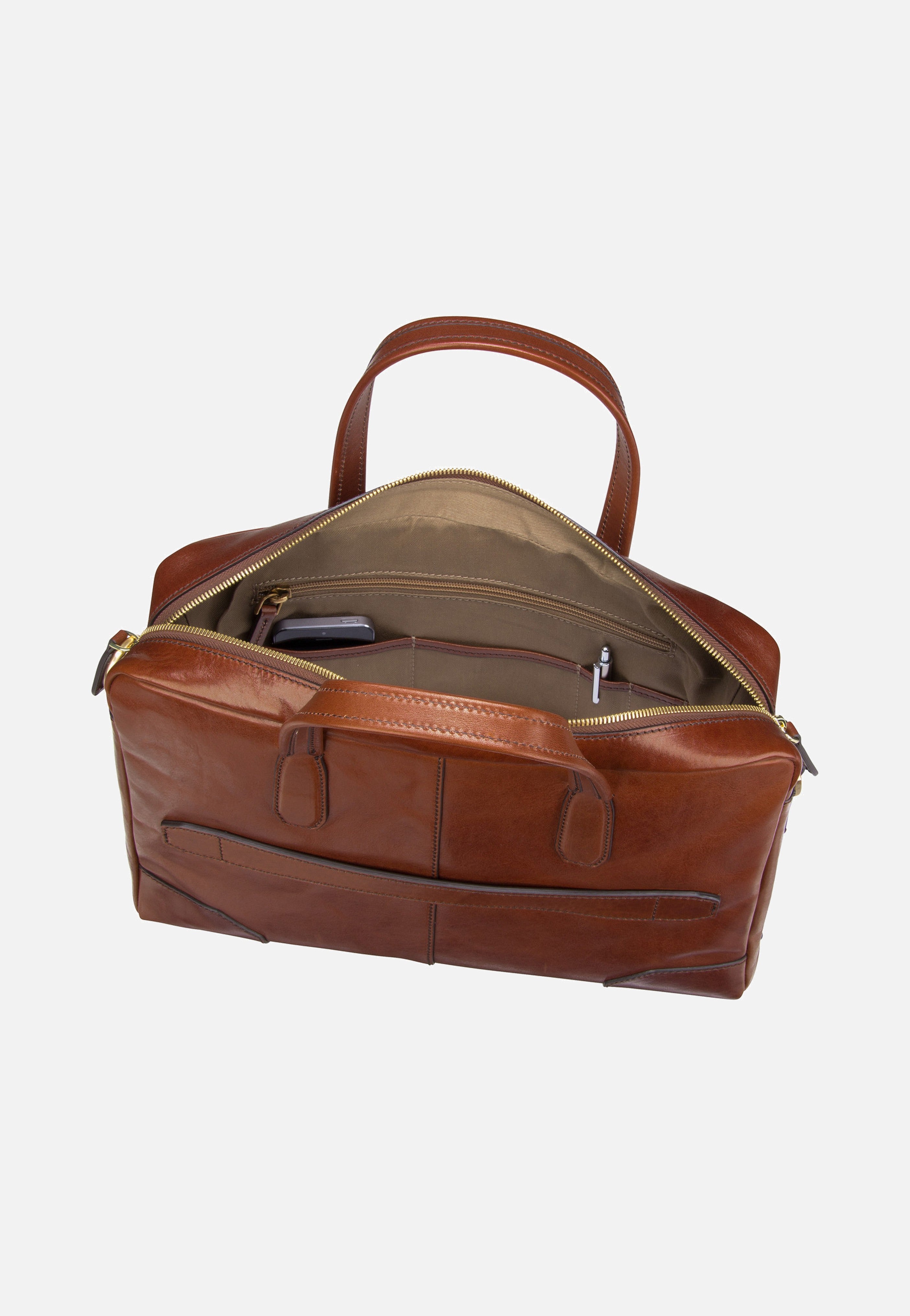 The Bridge - Vespucci 3620 Marrone - Briefcase | Men-Image
