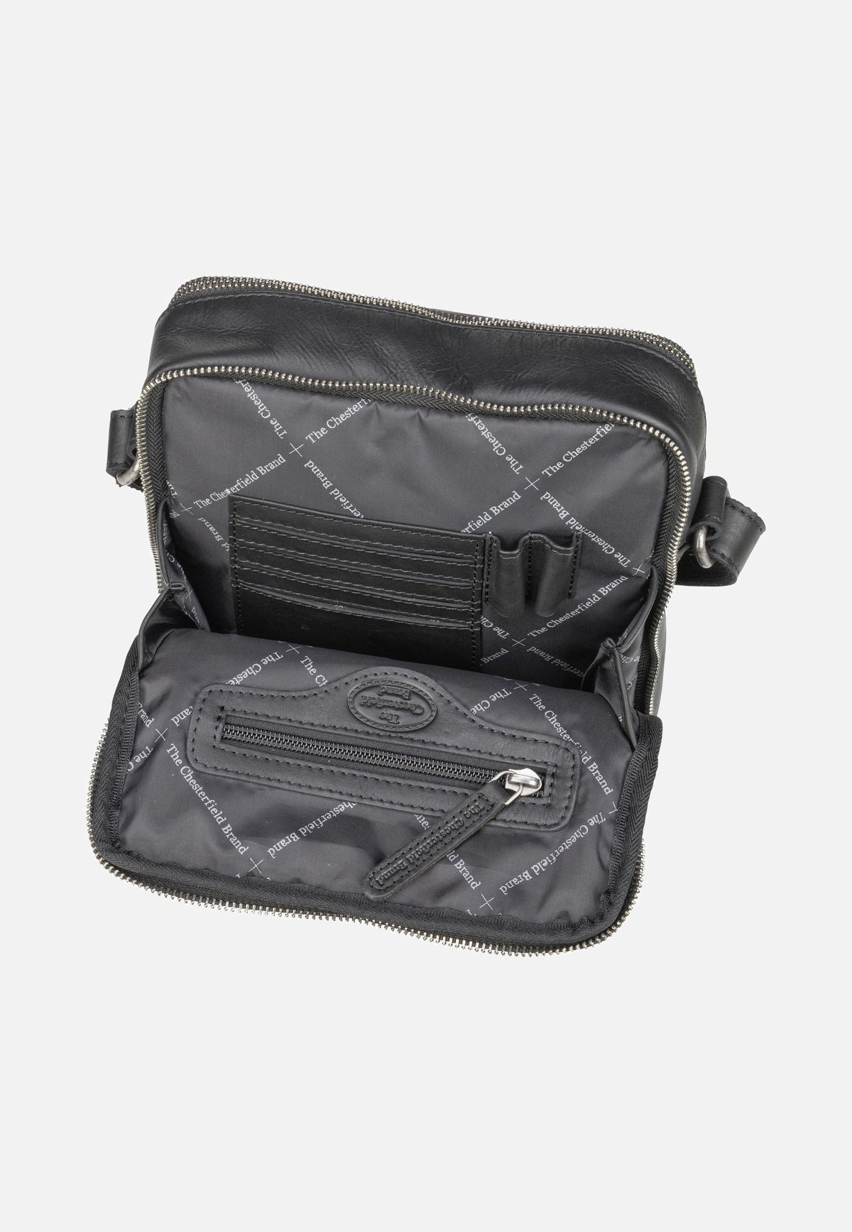 The Chesterfield Brand Alva 0955 Black Crossbody Bag